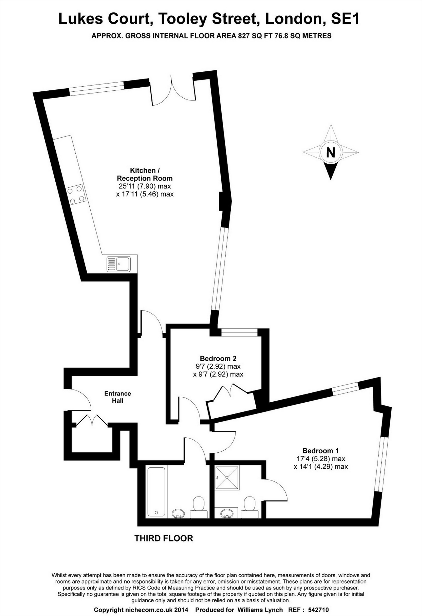 2 Bedrooms Flat to rent in St Lukes Court, Tooley Street, London Bridge SE1