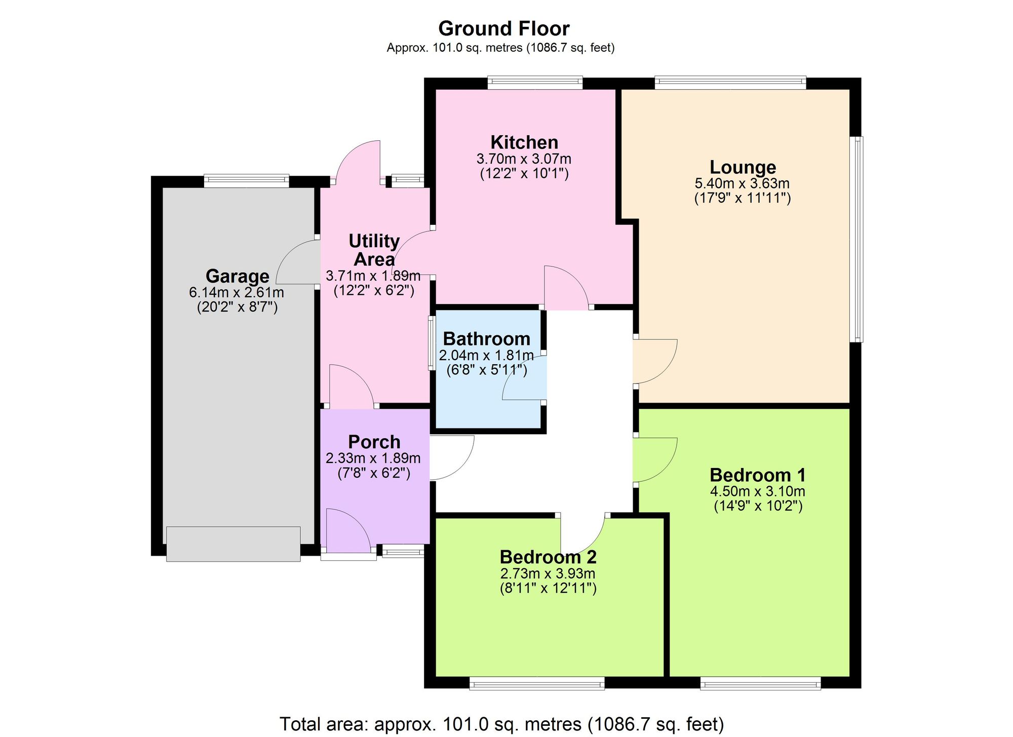 171 North Boundary Road, Brixham floorplan
