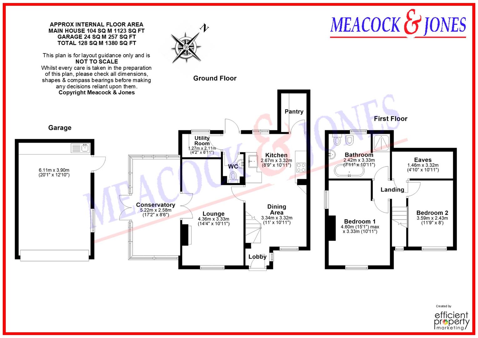 2 Furze Hall Cottages, Blackmore Road, Ingatestone floorplan
