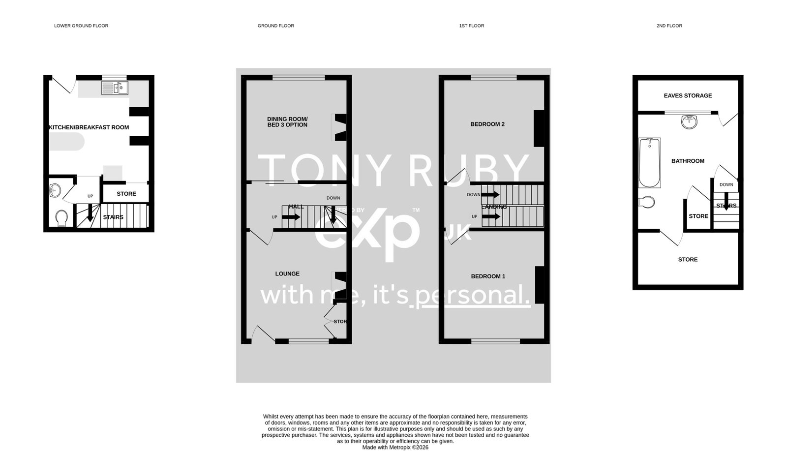 25, Tyndal Road, Grantham floorplan