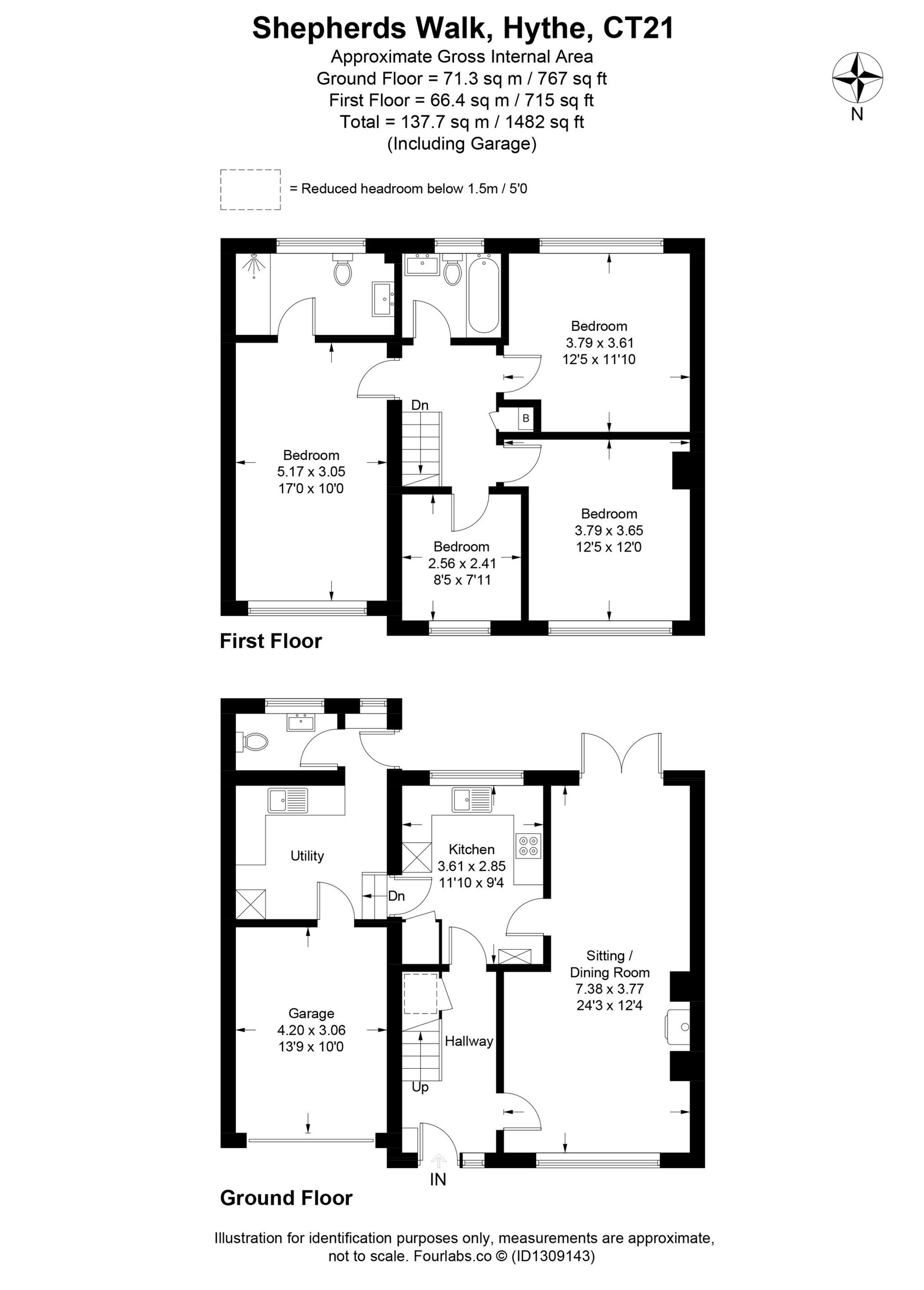 31, Shepherds Walk, Hythe floorplan