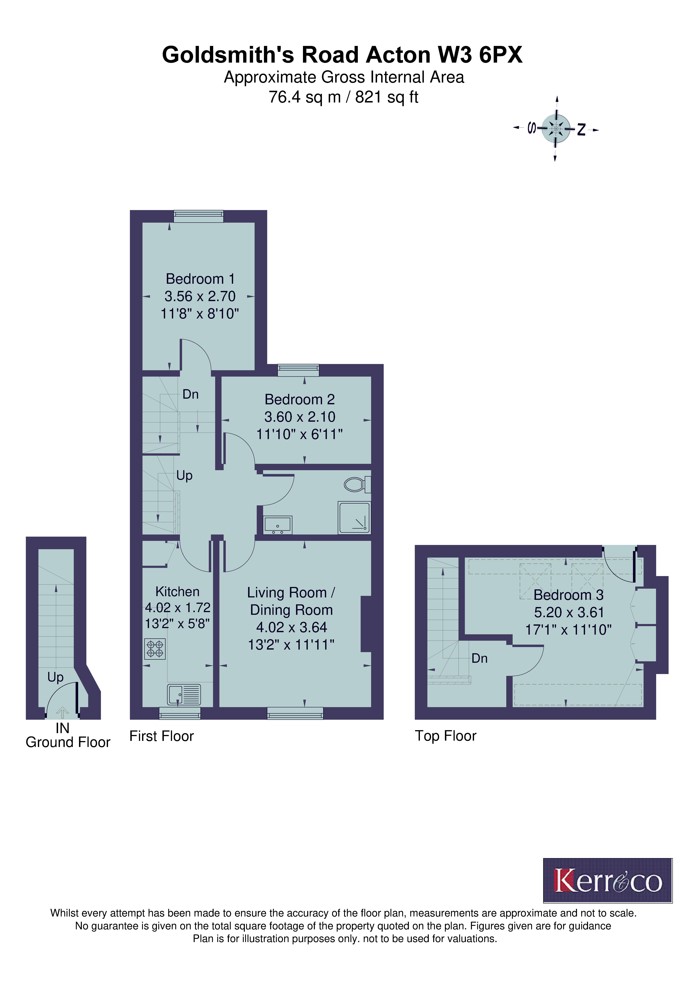 21A, Goldsmith Road, Acton W3 floorplan