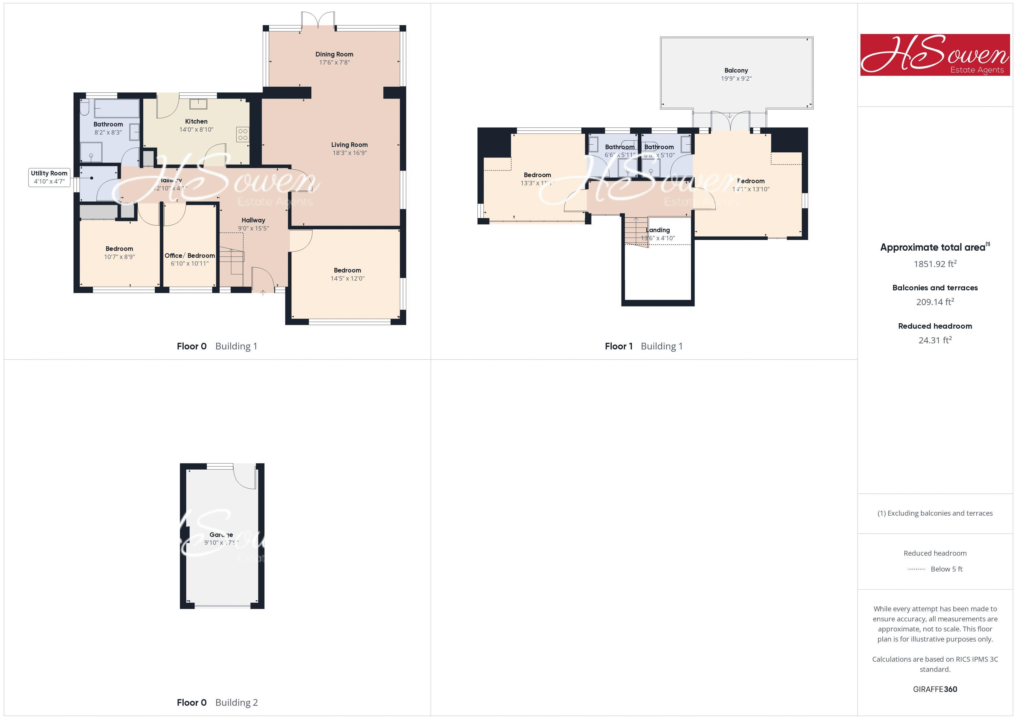 Quest, 1, Huxtable Hill, Torquay floorplan