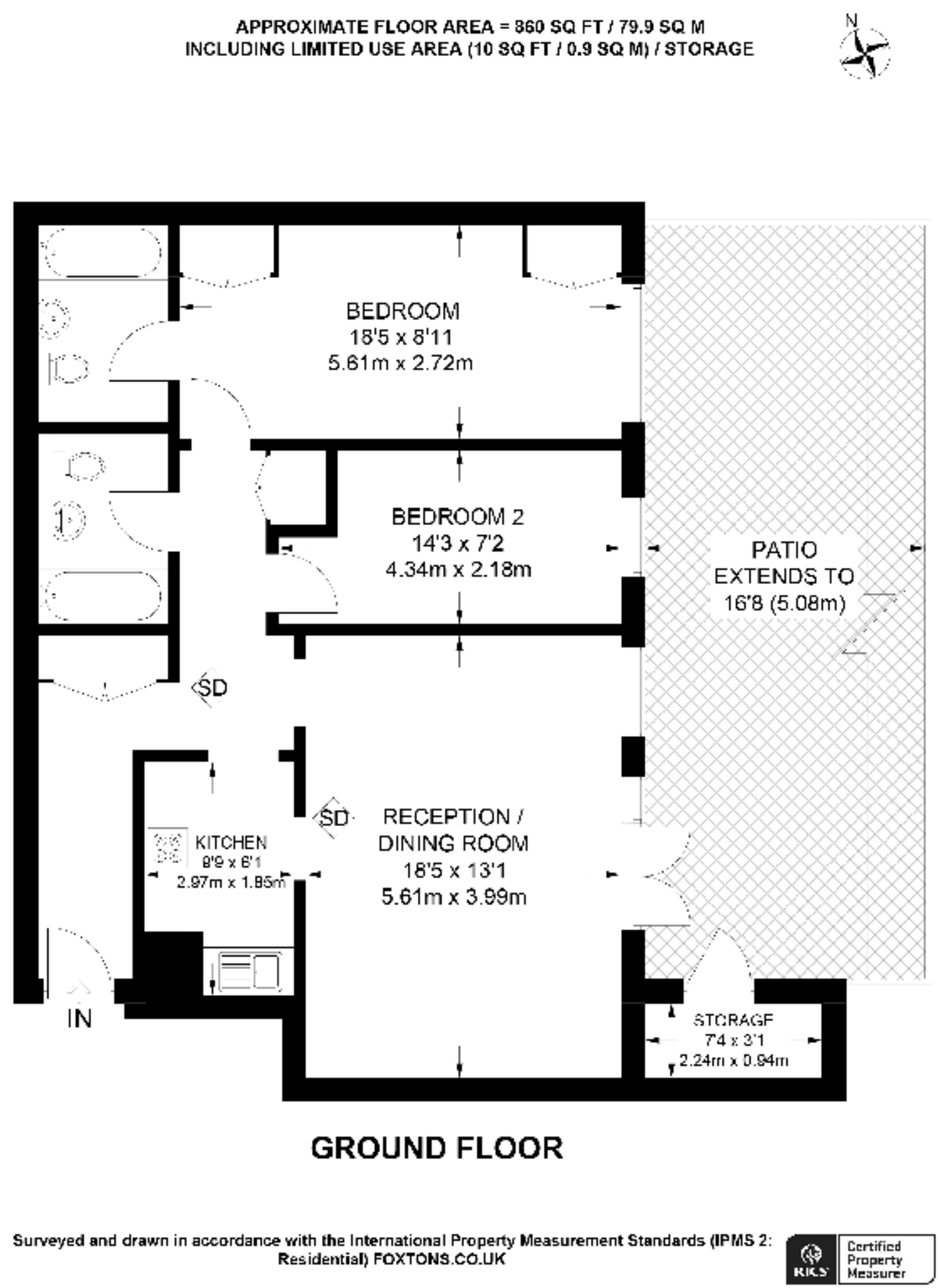 Elverton Street, Westminster floorplan