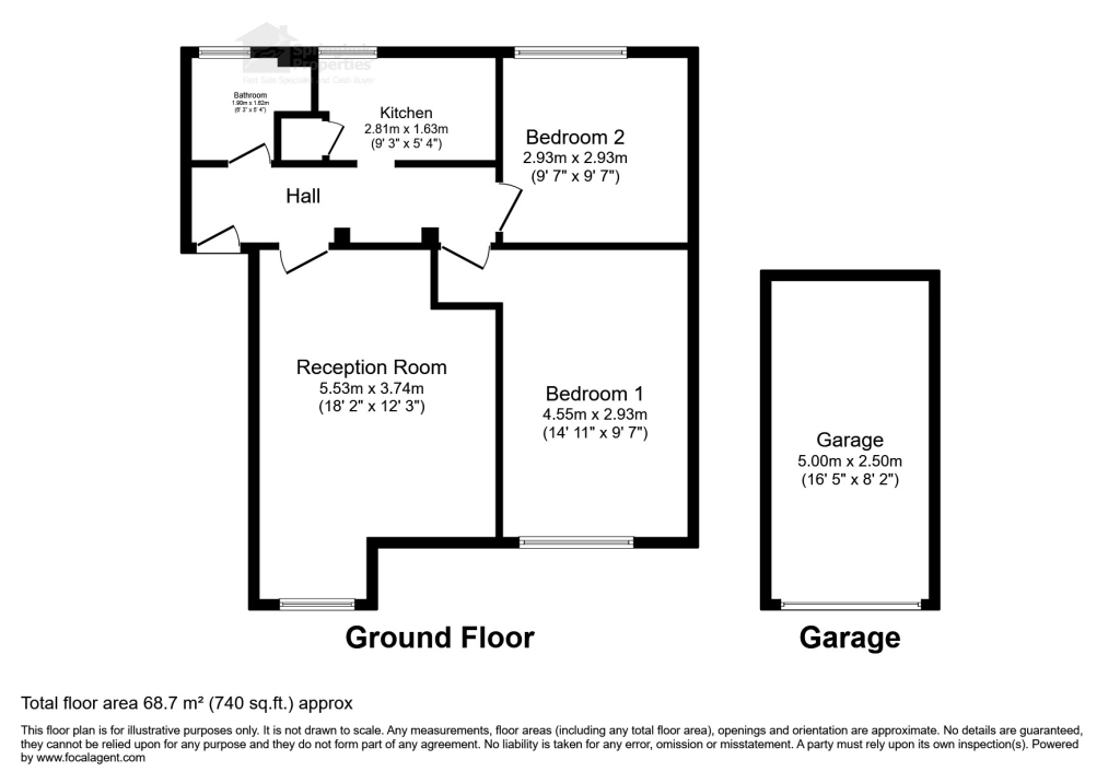Flat 7 Packham, Packham Court, Sutton floorplan