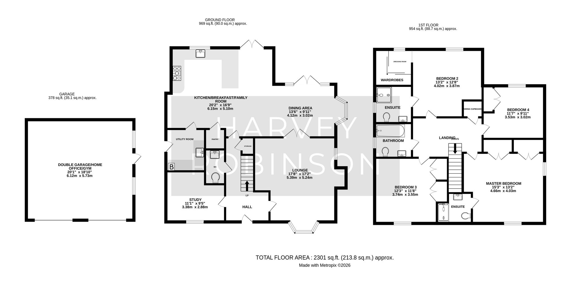 11 Bayley Road, Huntingdon floorplan