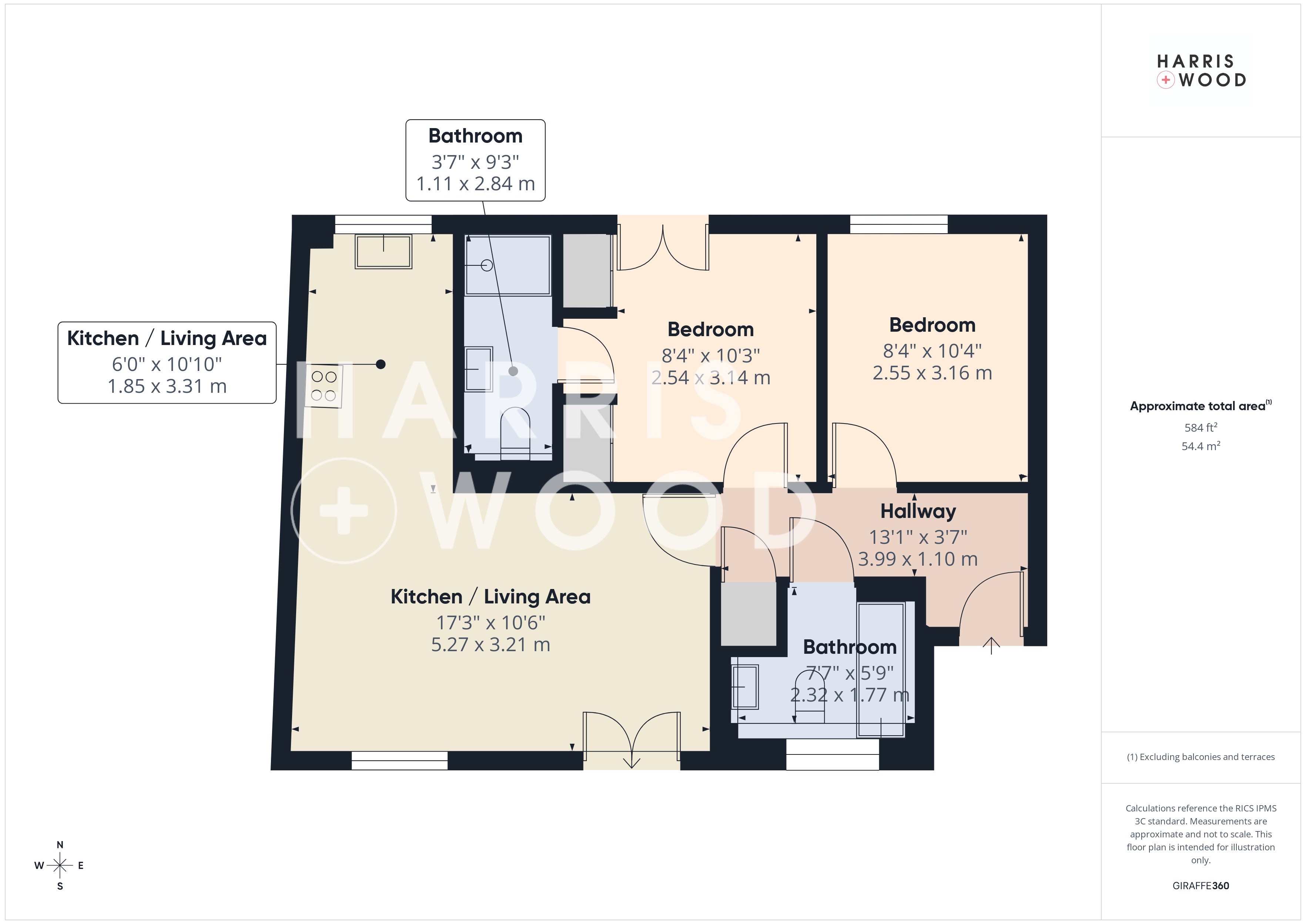 10, Tufnell Way, Essex floorplan