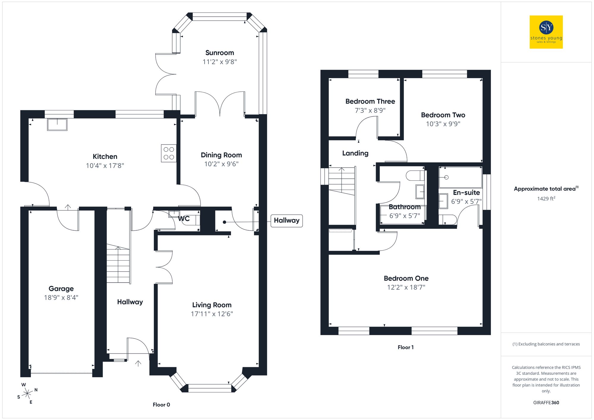 5 Stockwood Close, Blackburn floorplan