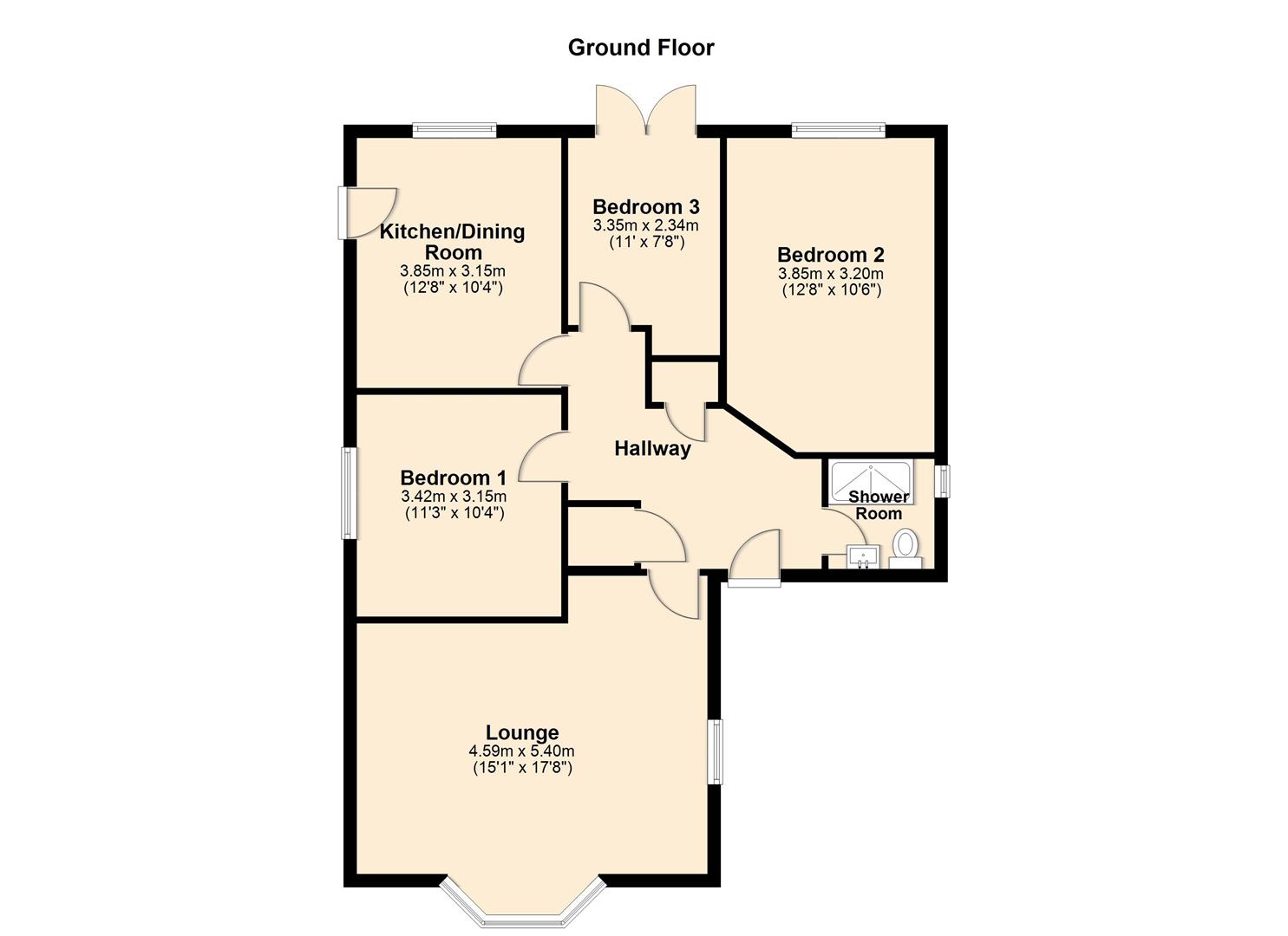 44, Cleeve Road, Hedon floorplan