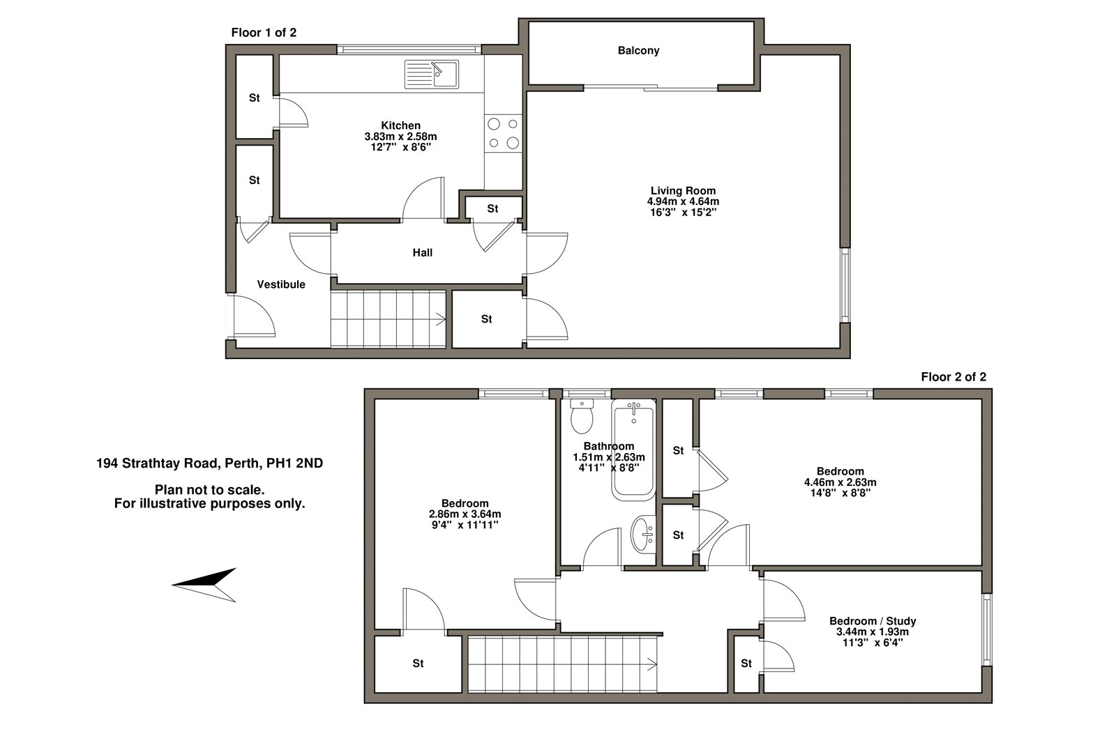 194, Strathtay Road, Perth floorplan