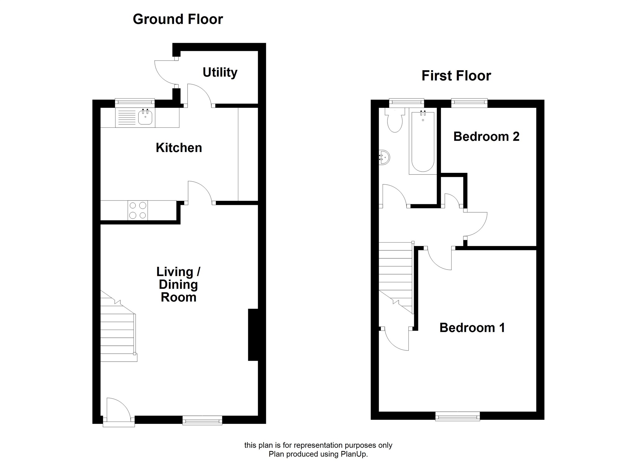2 Bedrooms Terraced house for sale in Old James Street, Blaenavon, Pontypool NP4