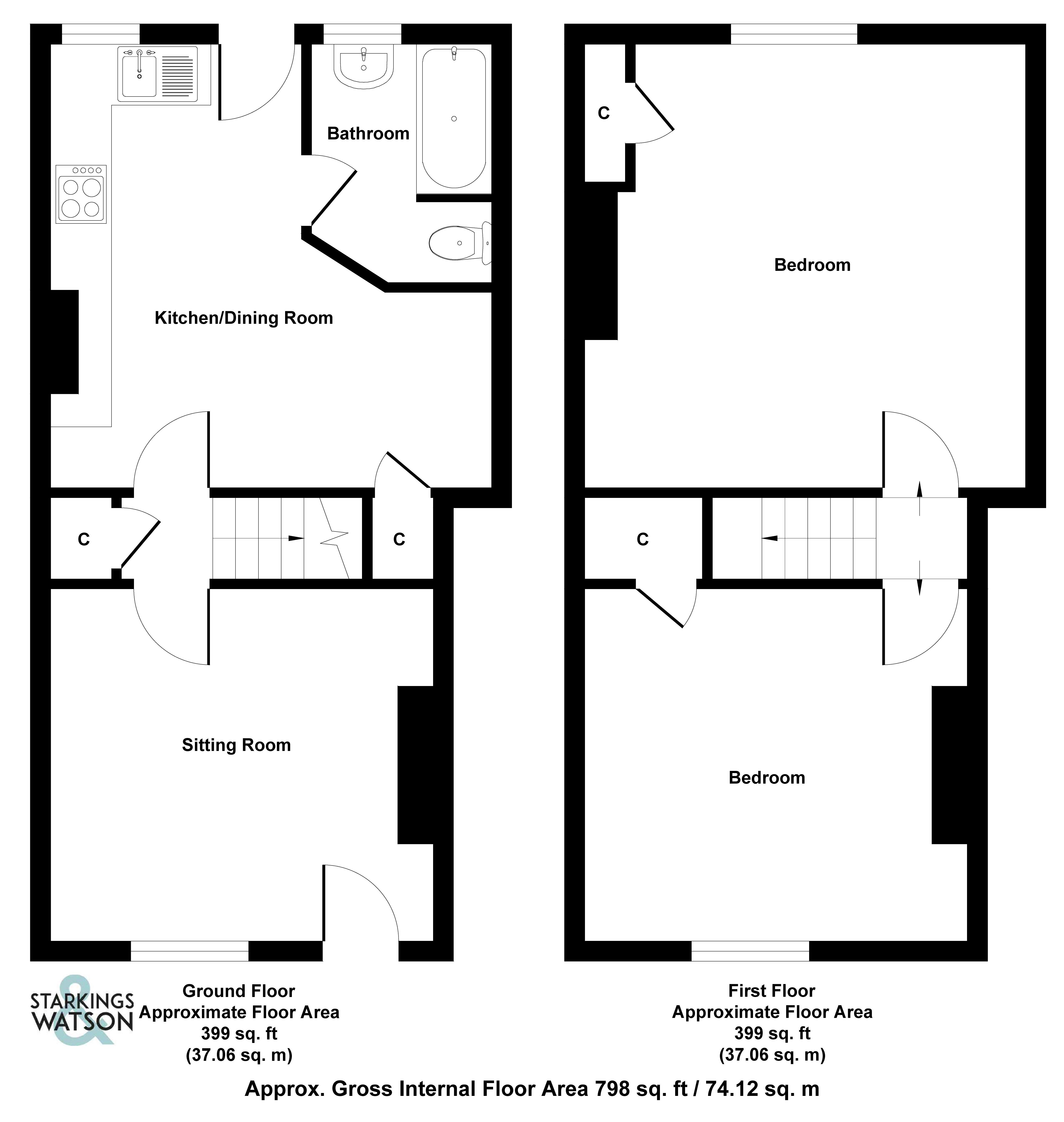 George Hill, Old Catton, Norwich NR6, 2 bedroom terraced house for sale ...