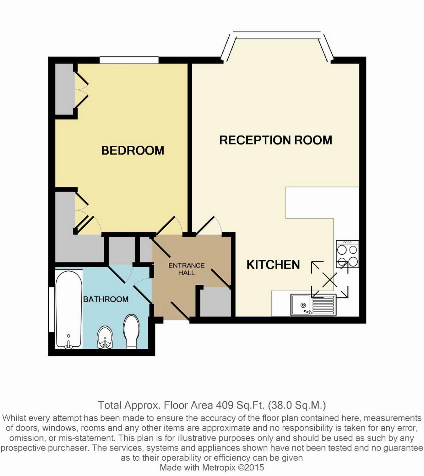 1 Bedrooms Flat to rent in Grosvenor Road, Wallington, Surrey SM6