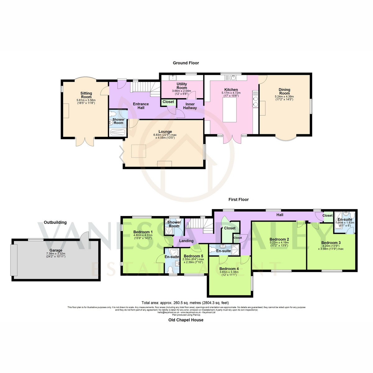 Old Chapel House, Preston Road, Preston floorplan