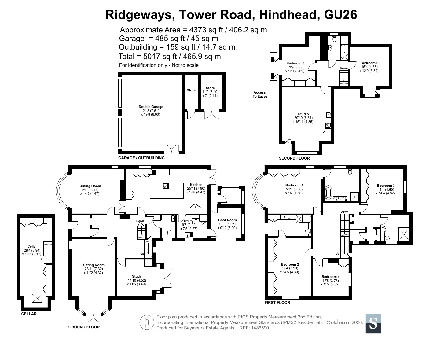 Ridgeways,, Tower Road, Surrey floorplan