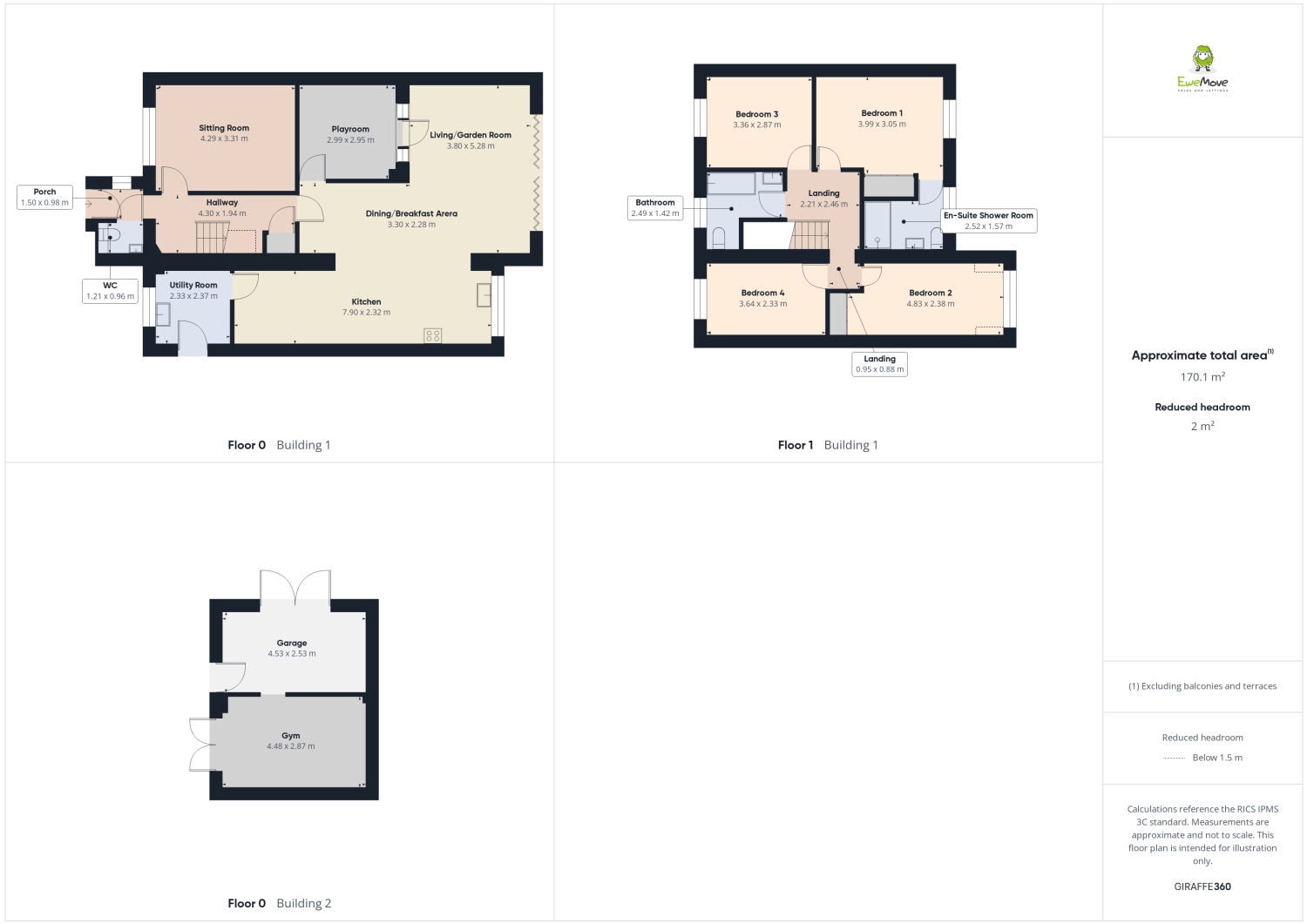 35, The Grove Bomere Heath, Shrewsbury floorplan