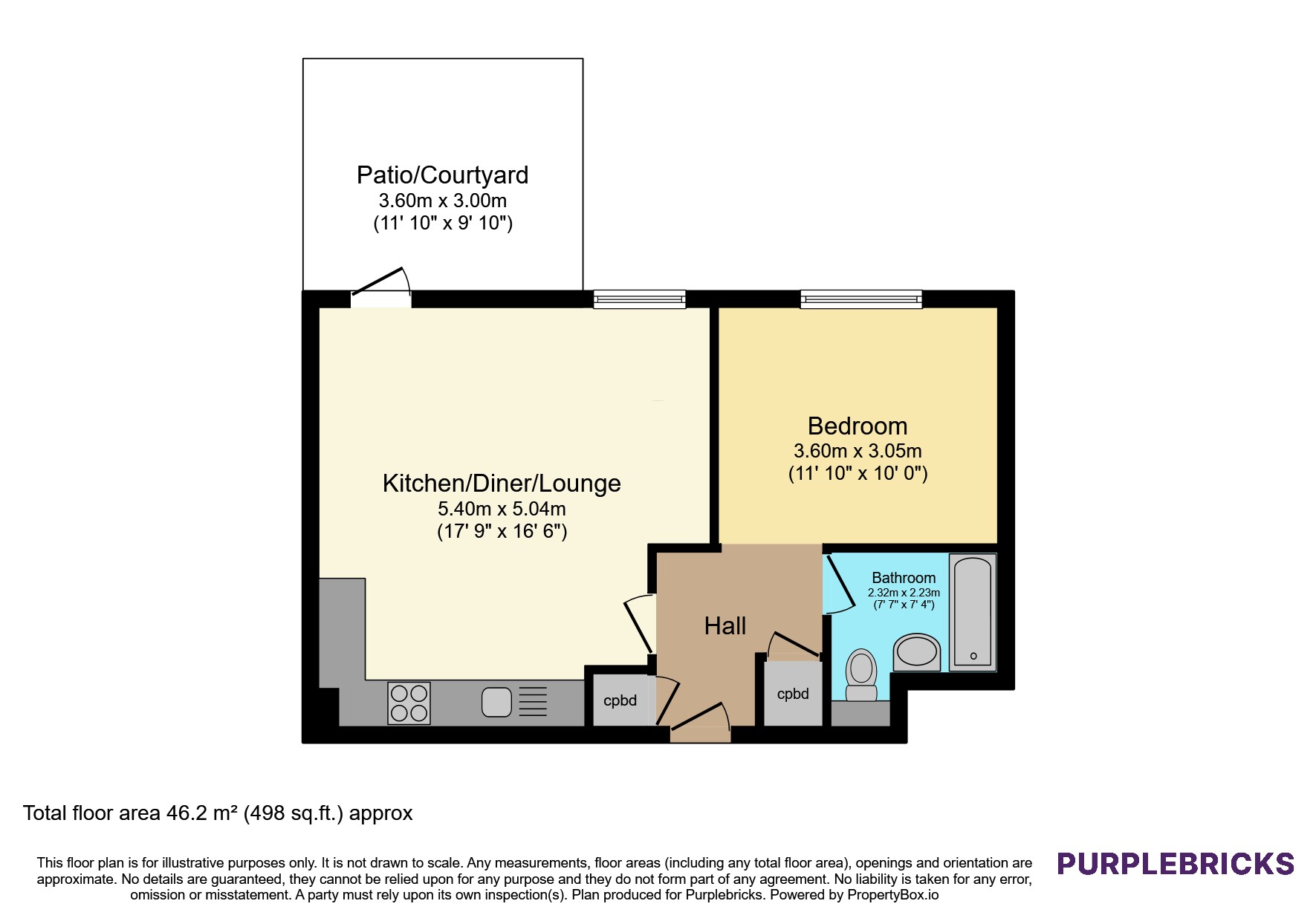 Flat 15/The Brewery 1881, 30 South Street, Portslade Village, Brighton floorplan