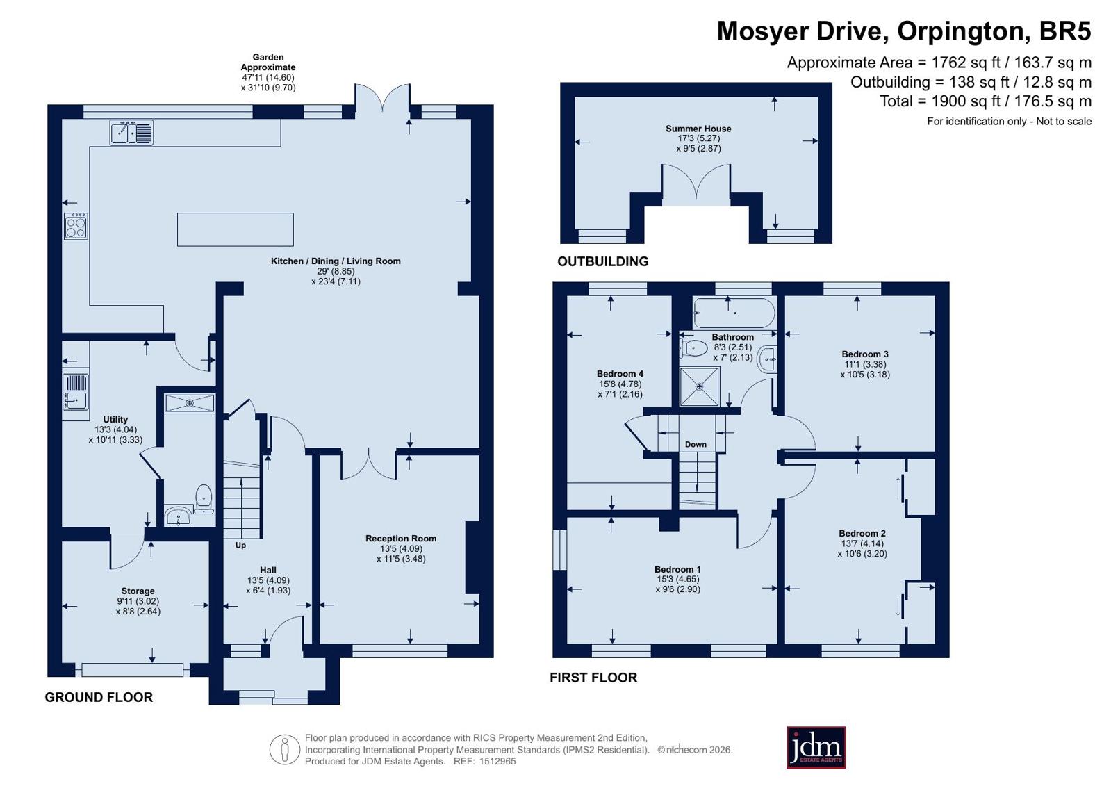 25, Mosyer Drive, Orpington floorplan
