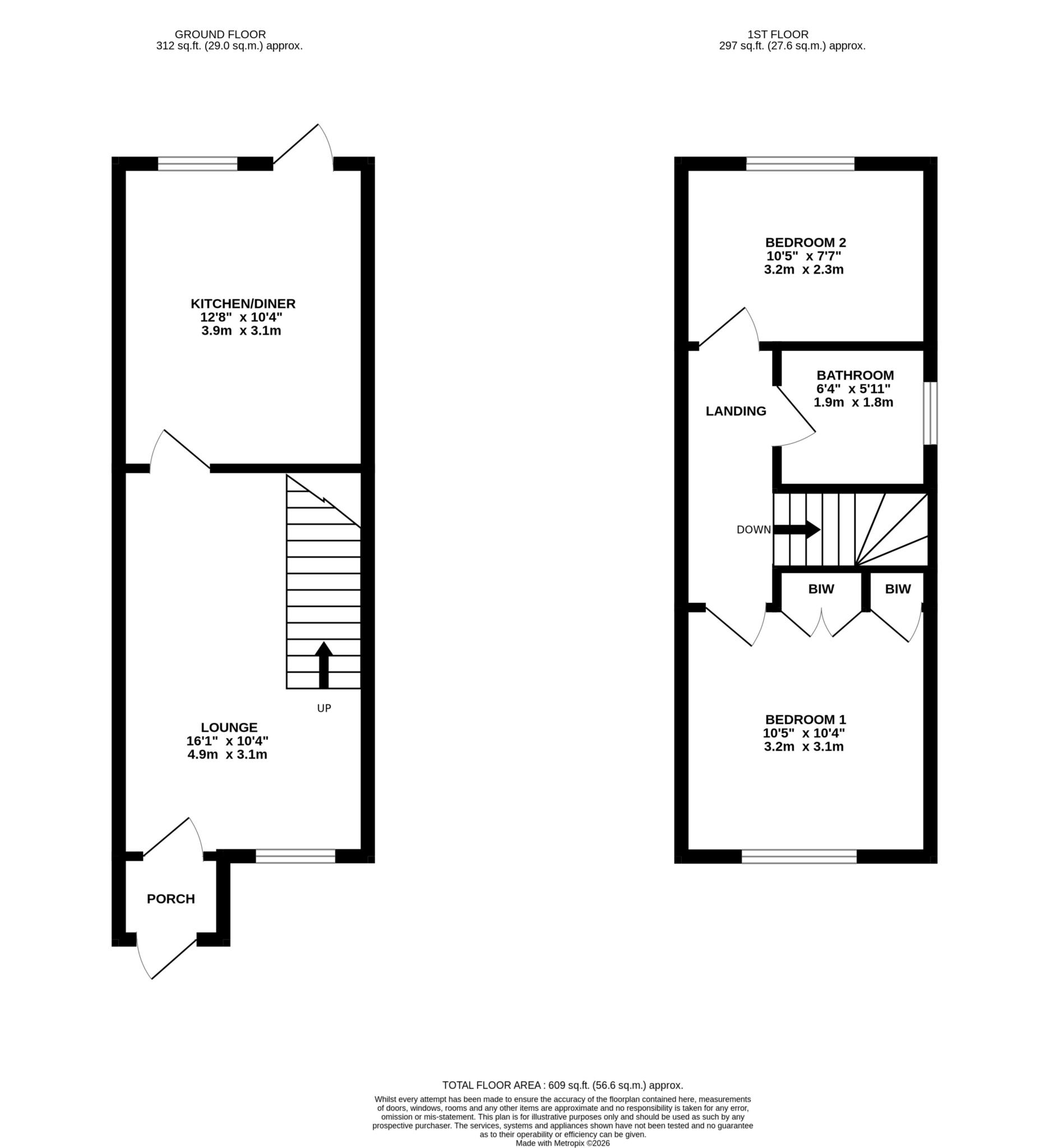 20, Isaacson Drive, Milton Keynes floorplan