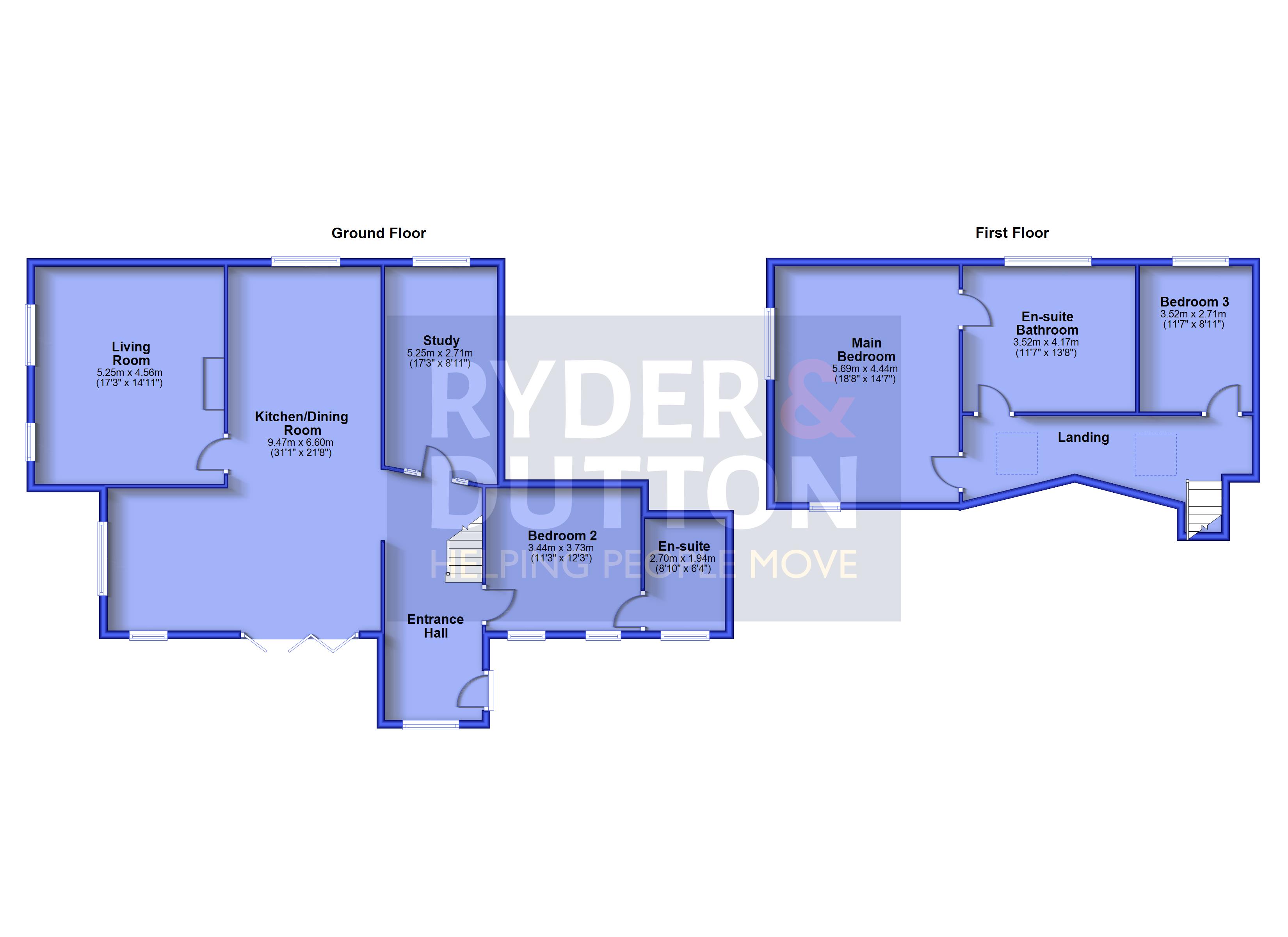 Gig Farm,, Ripponden, West Yorkshire floorplan