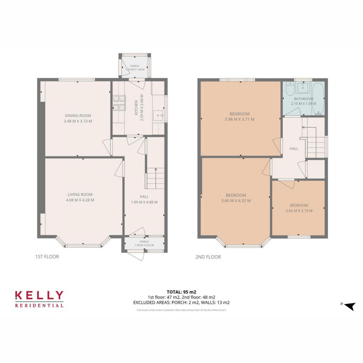 27, Castlehill Drive, Glasgow floorplan