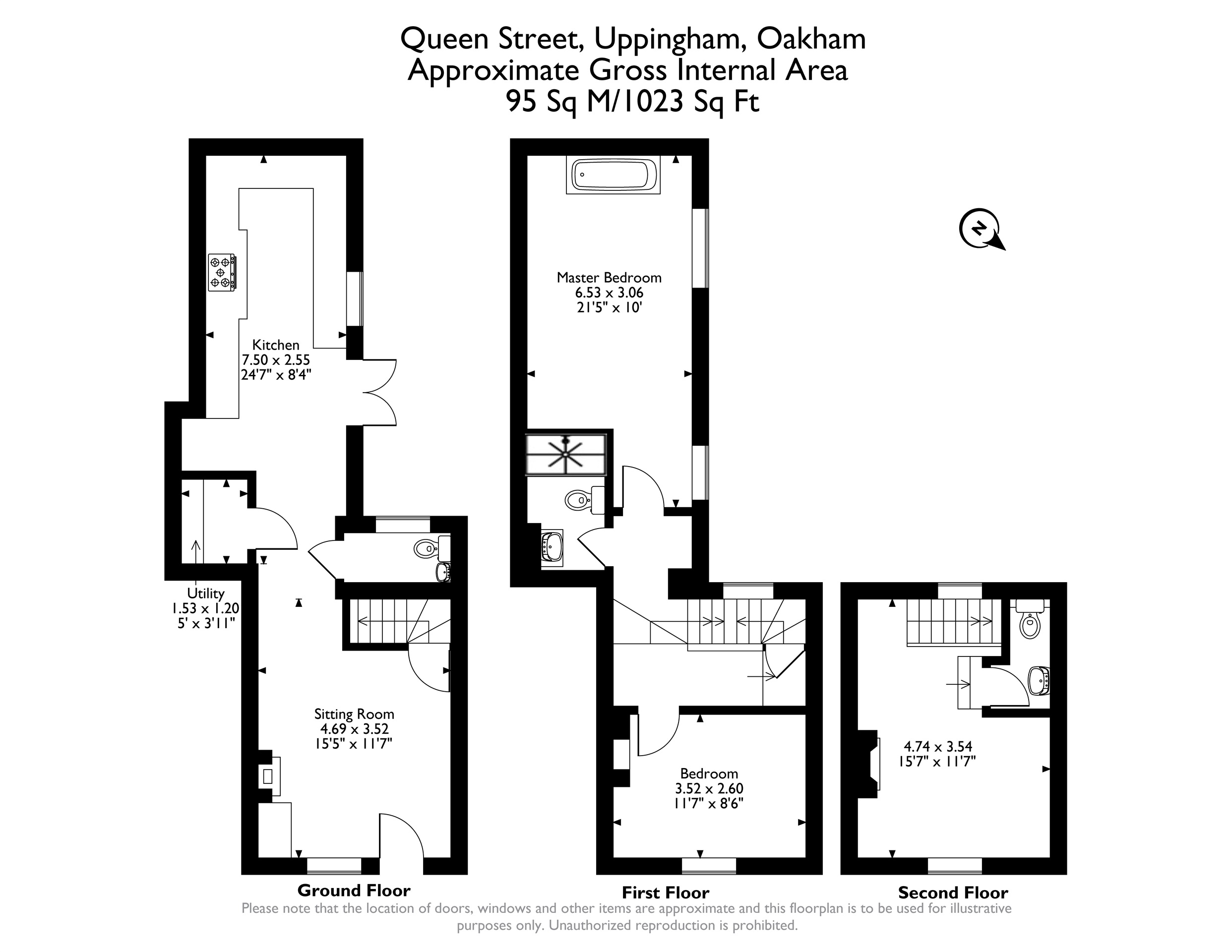 Queen Street, Uppingham, Oakham floorplan