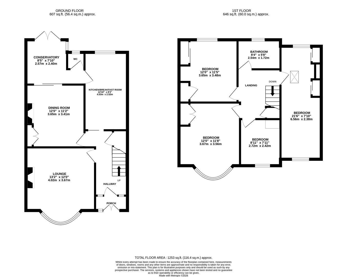 Fouracre Road, Bristol floorplan
