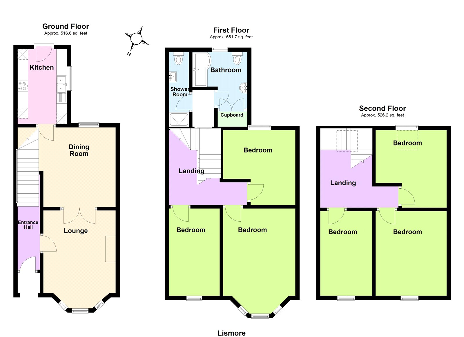 Lismore,, Grosvenor Road, Powys floorplan