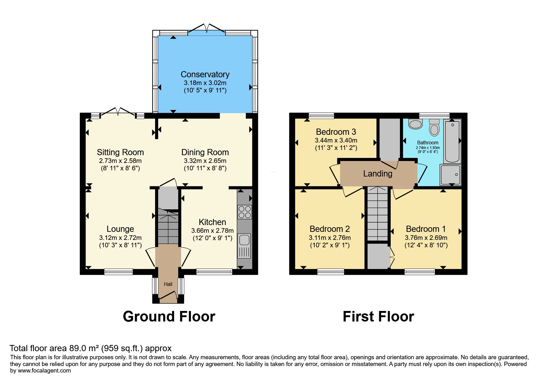 Holt Lane, Prescot floorplan