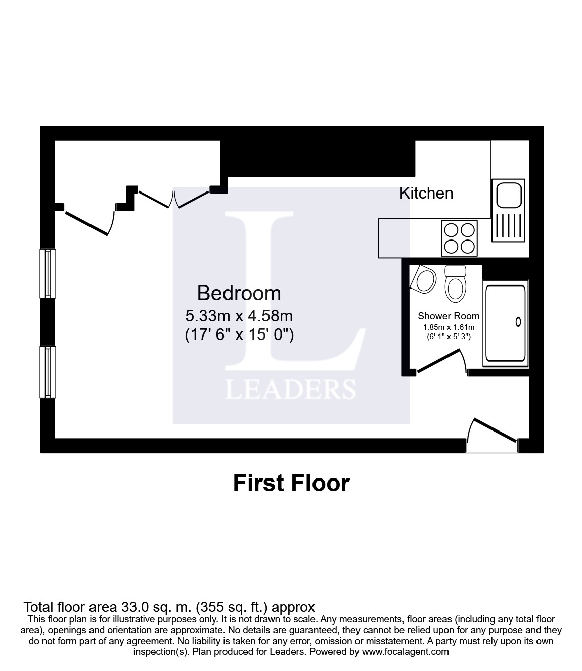 B2, 20, St. Mark's Hill, Surrey floorplan