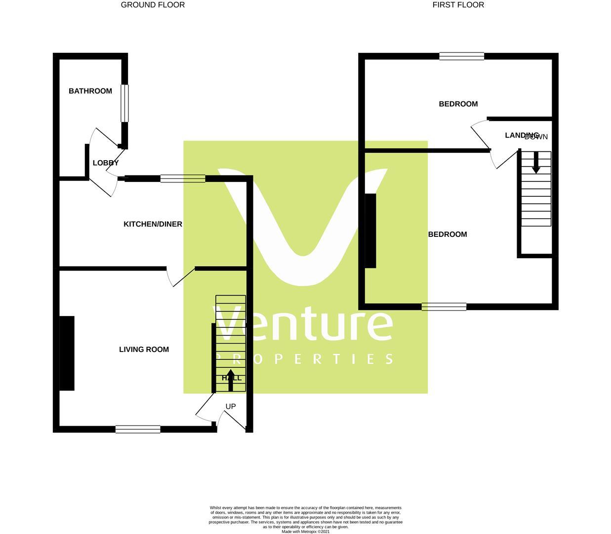 5, High Graham Street, Durham floorplan