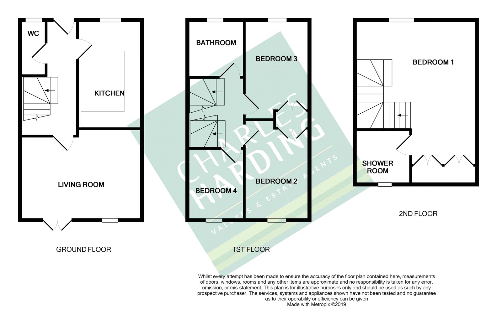 4 Bedrooms Terraced house for sale in Ulysses Road, Oakhurst, Swindon SN25