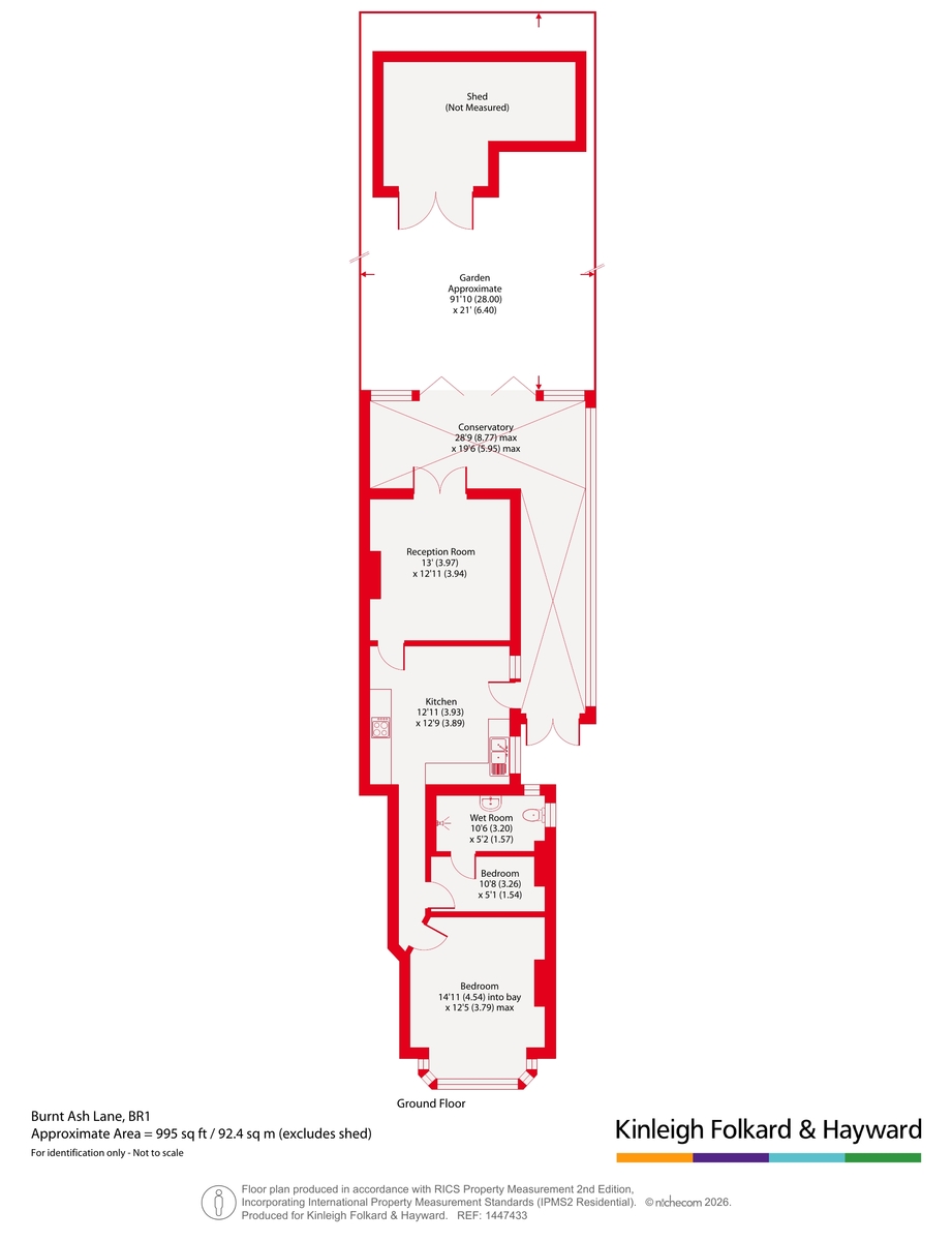 18A,, Burnt Ash Lane, Bromley floorplan