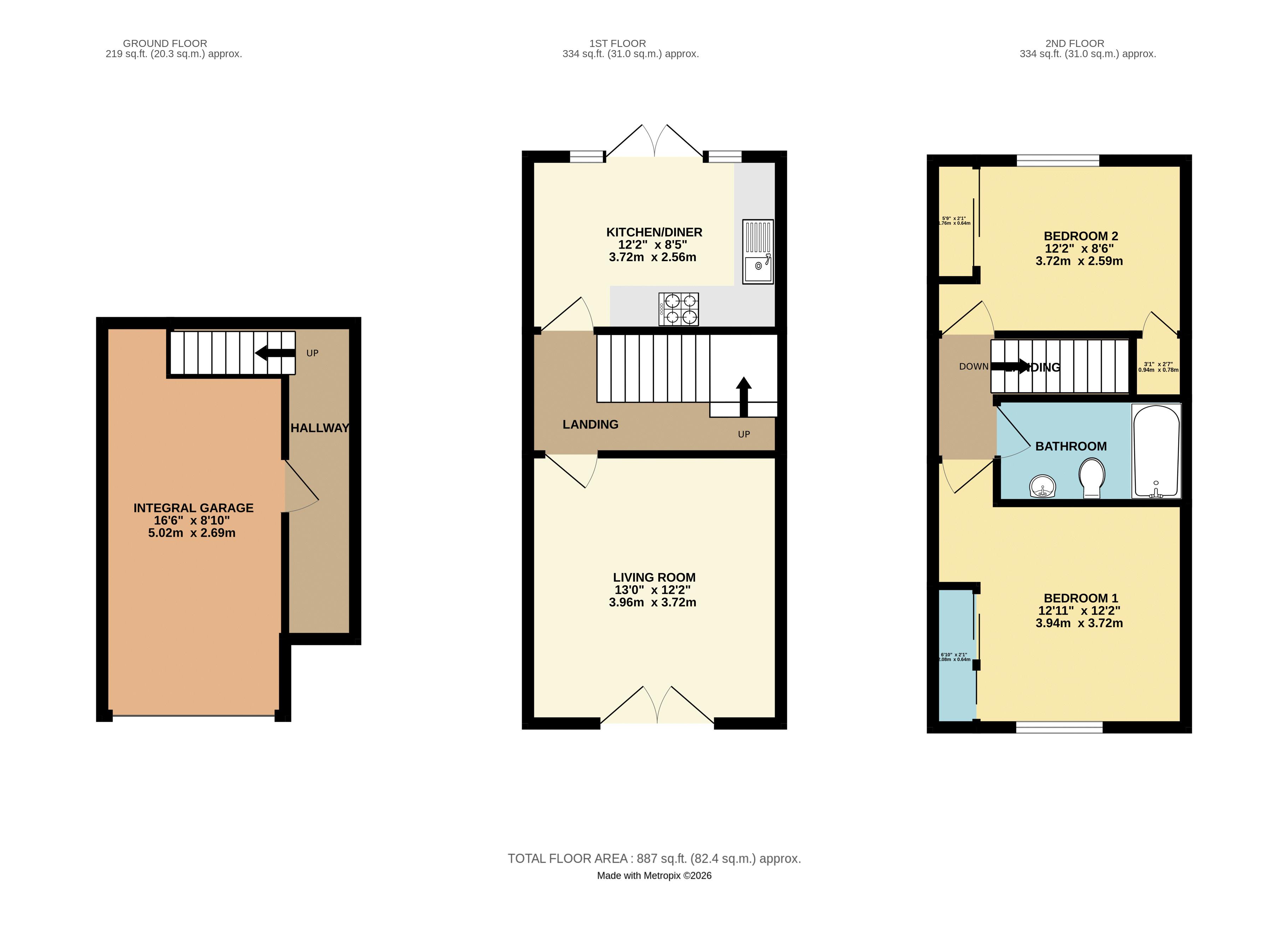12, The Limes, Plymouth floorplan
