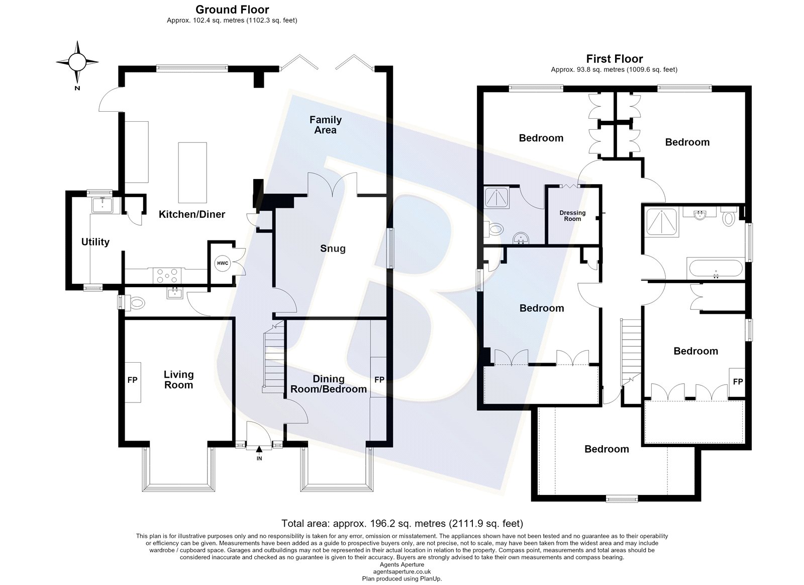 44, Southend Road, Essex floorplan