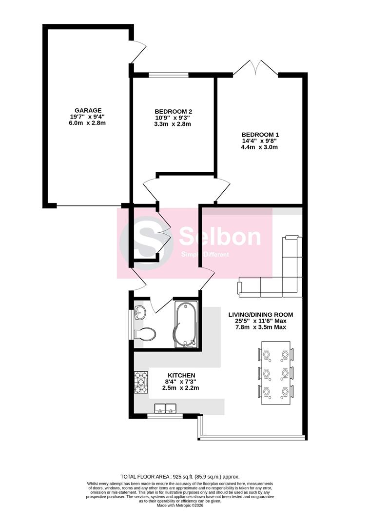 3, Pondtail Close, Fleet floorplan