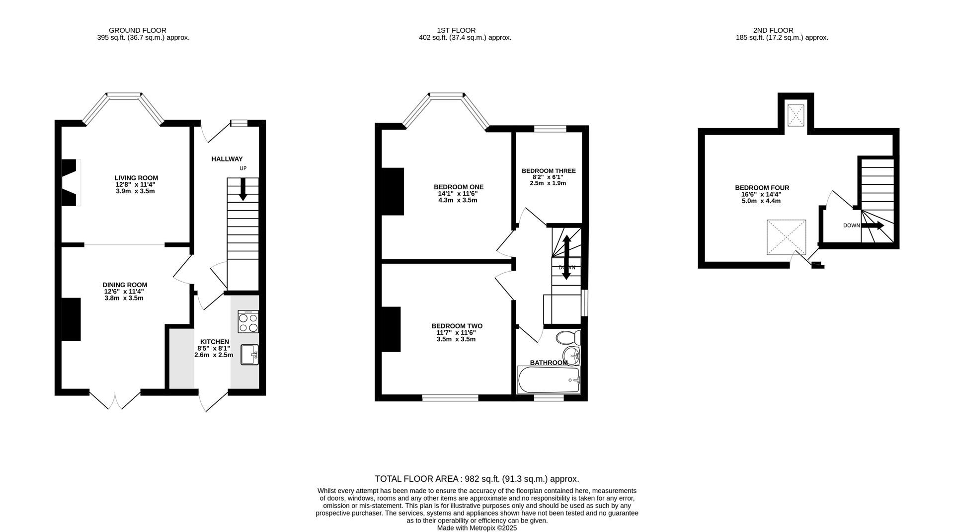 7, Southdown Road, Weymouth floorplan