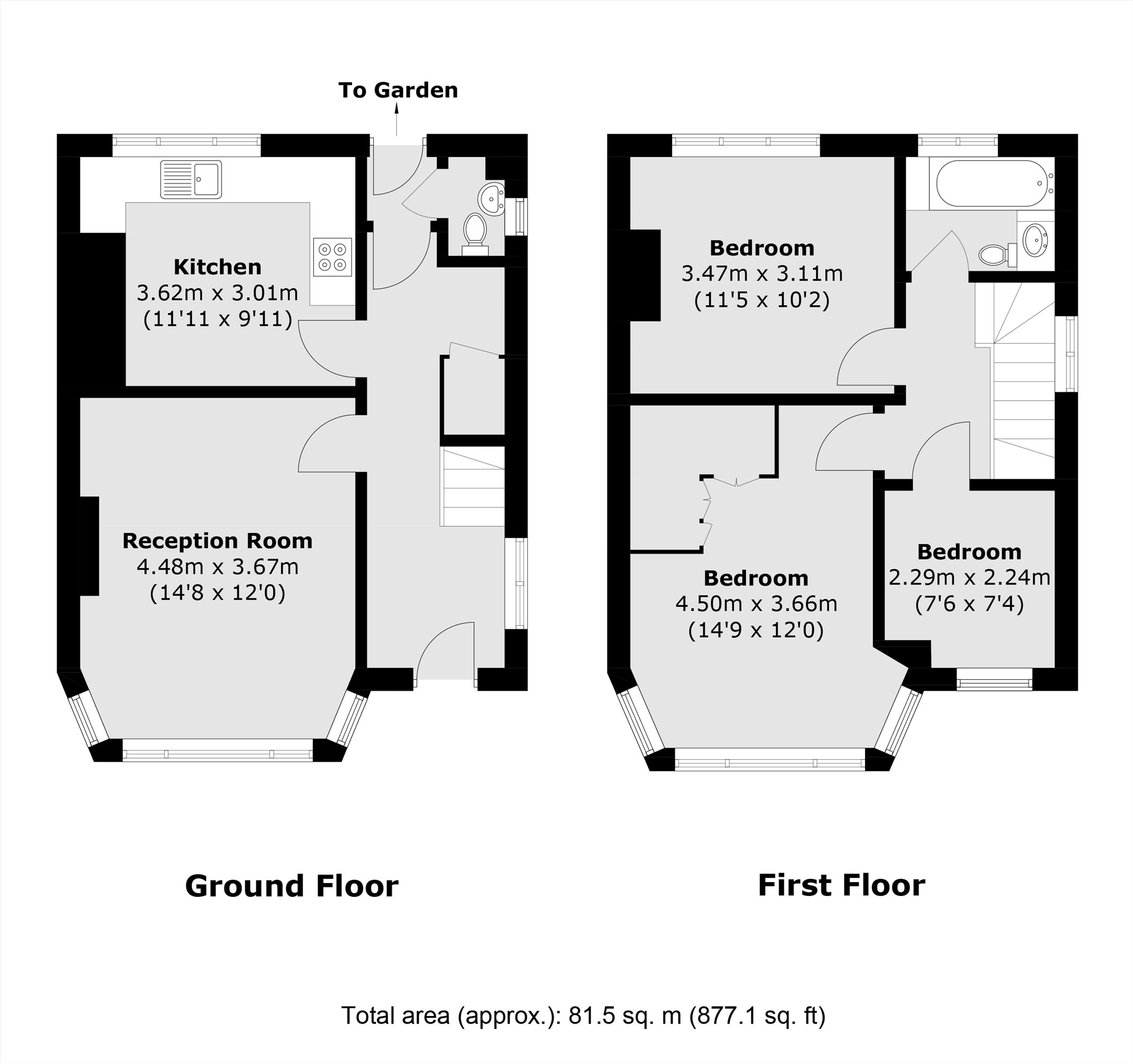 112, Myrtle Road, Hounslow floorplan