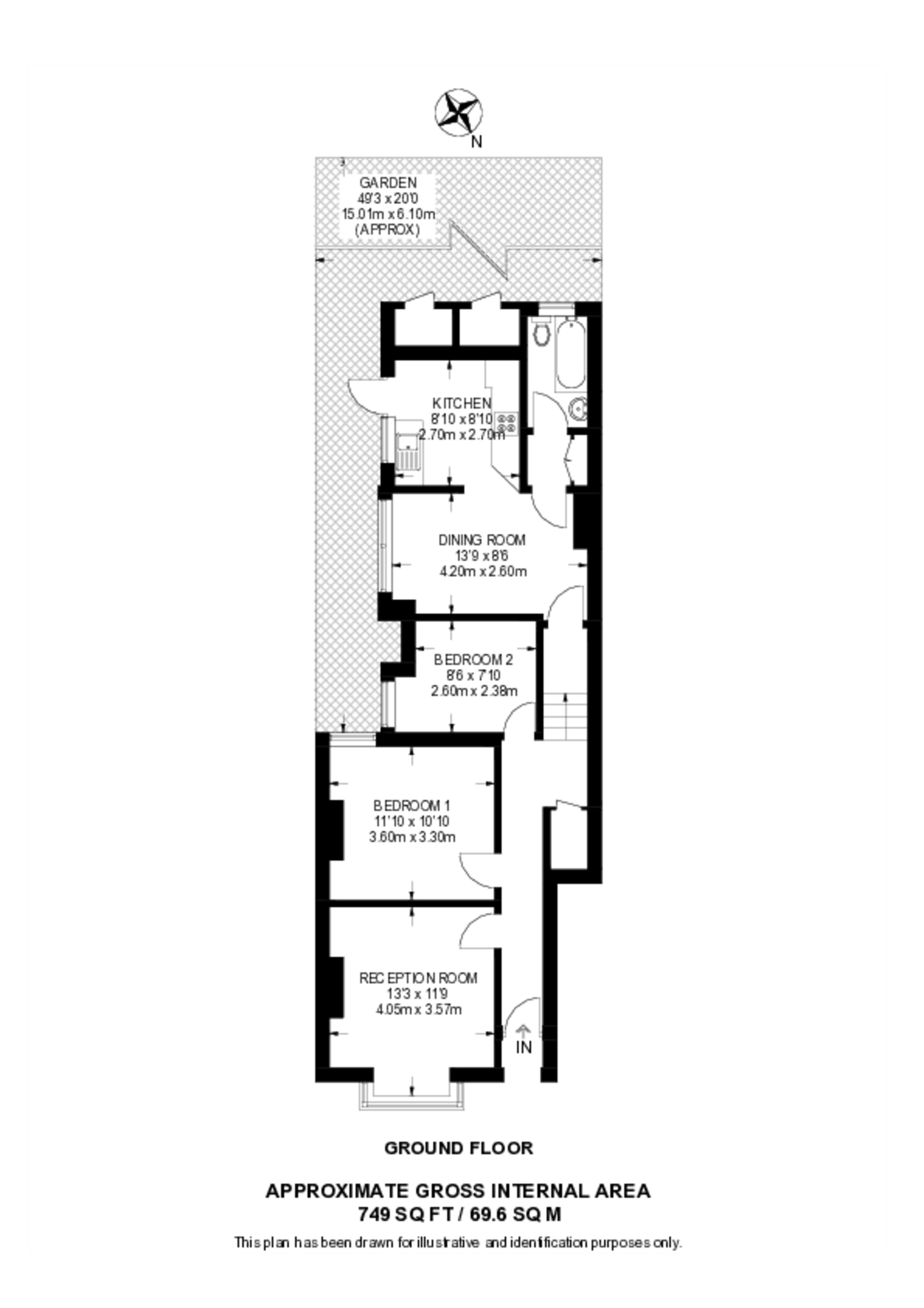 Hythe Road, Thornton Heath floorplan