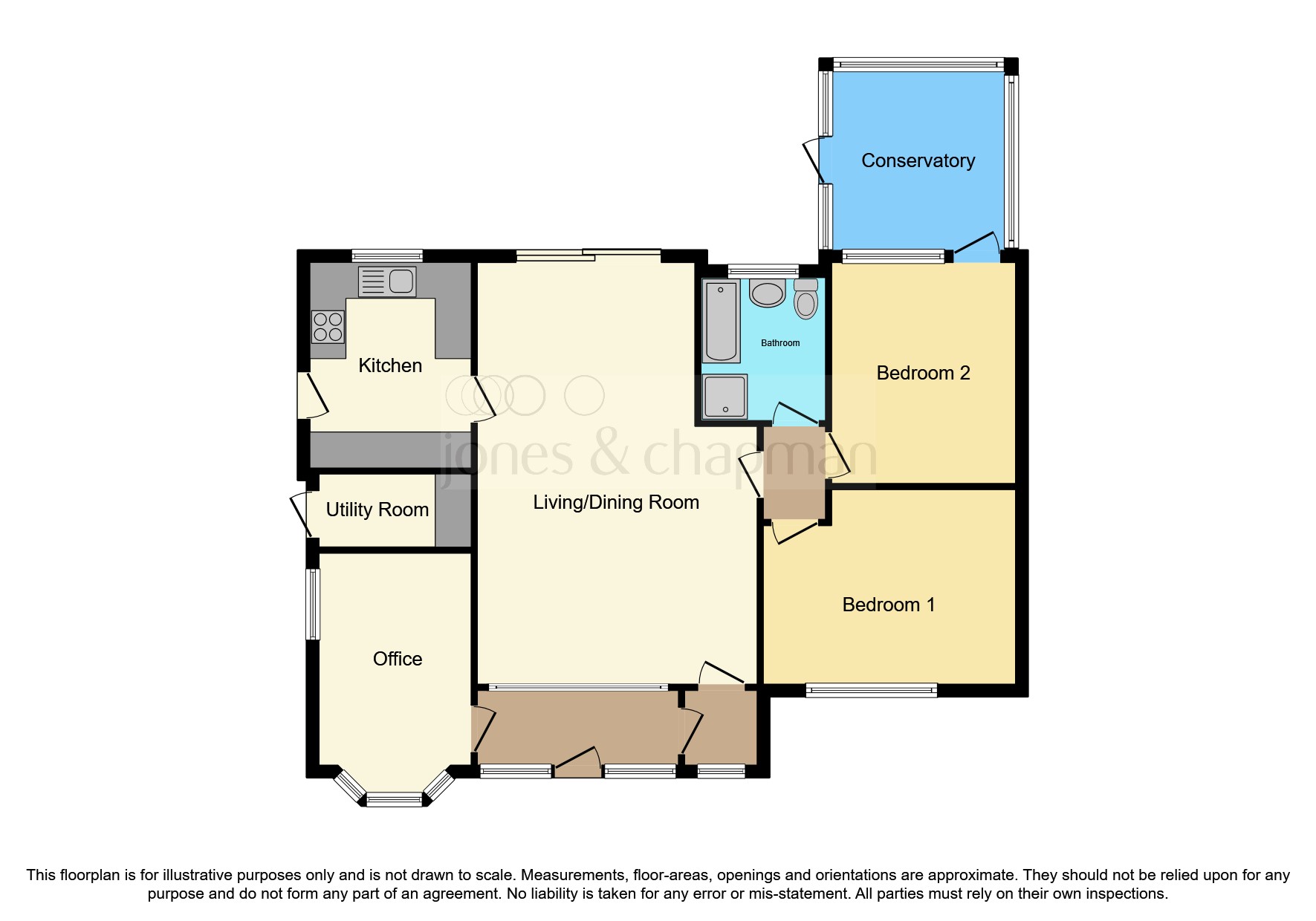 Northcote Road, Wallasey CH45, 2 bedroom semidetached bungalow for