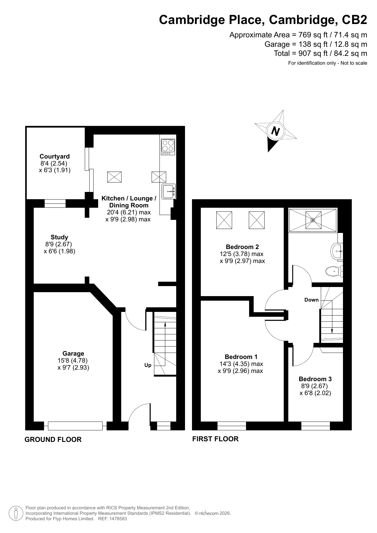 44, Cambridge Place, Cambridgeshire floorplan