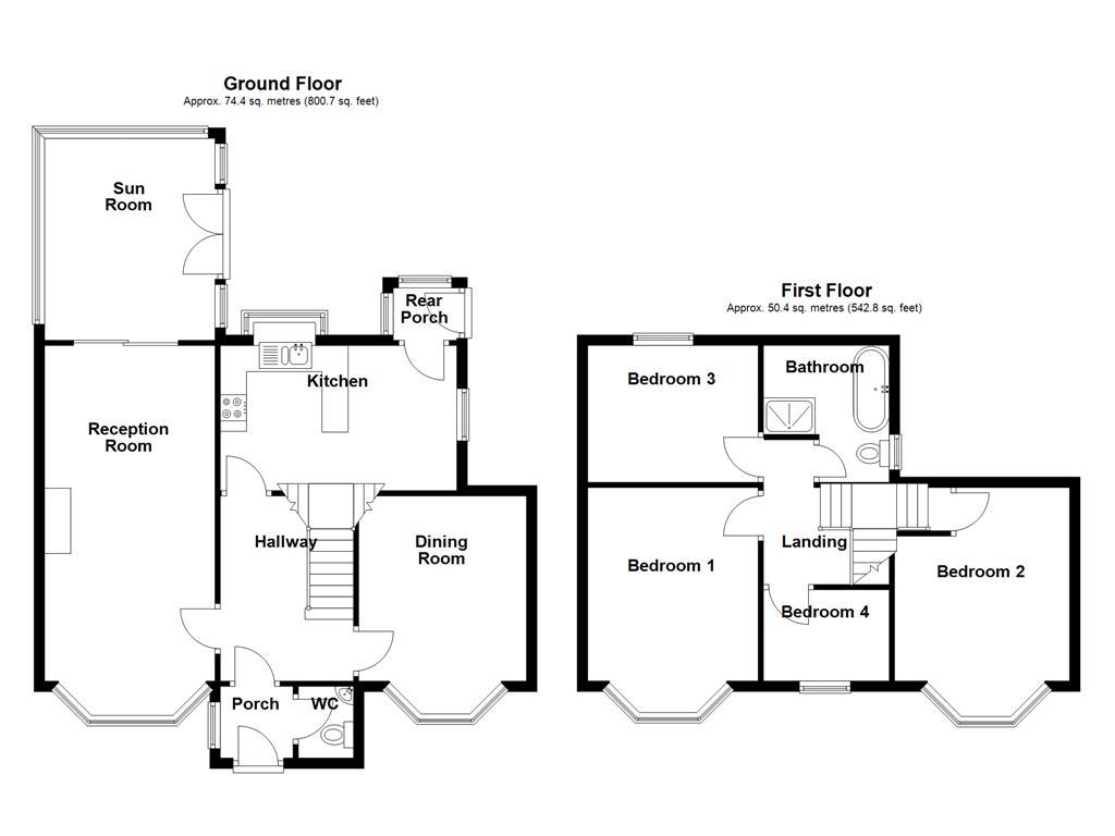 4, Hawthorne Avenue, Bury floorplan