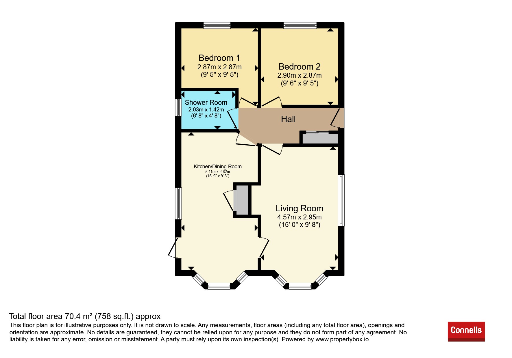 2, Second Avenue, Exeter floorplan