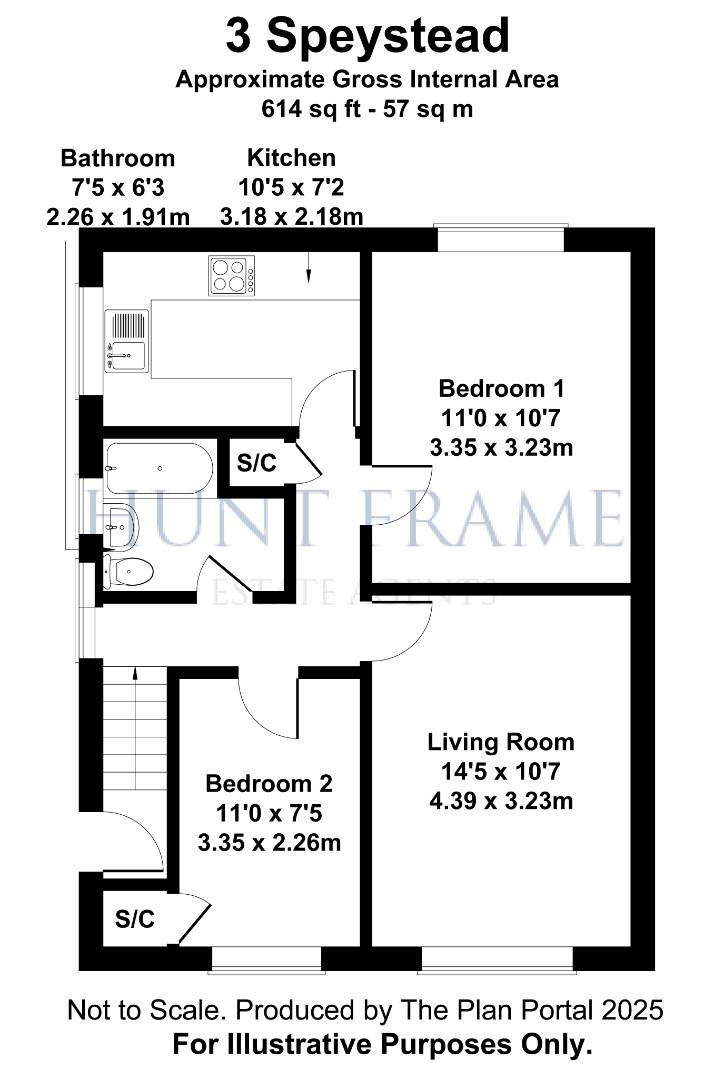 3 Speystead Court, Val Prinseps Road, Pevensey Bay floorplan