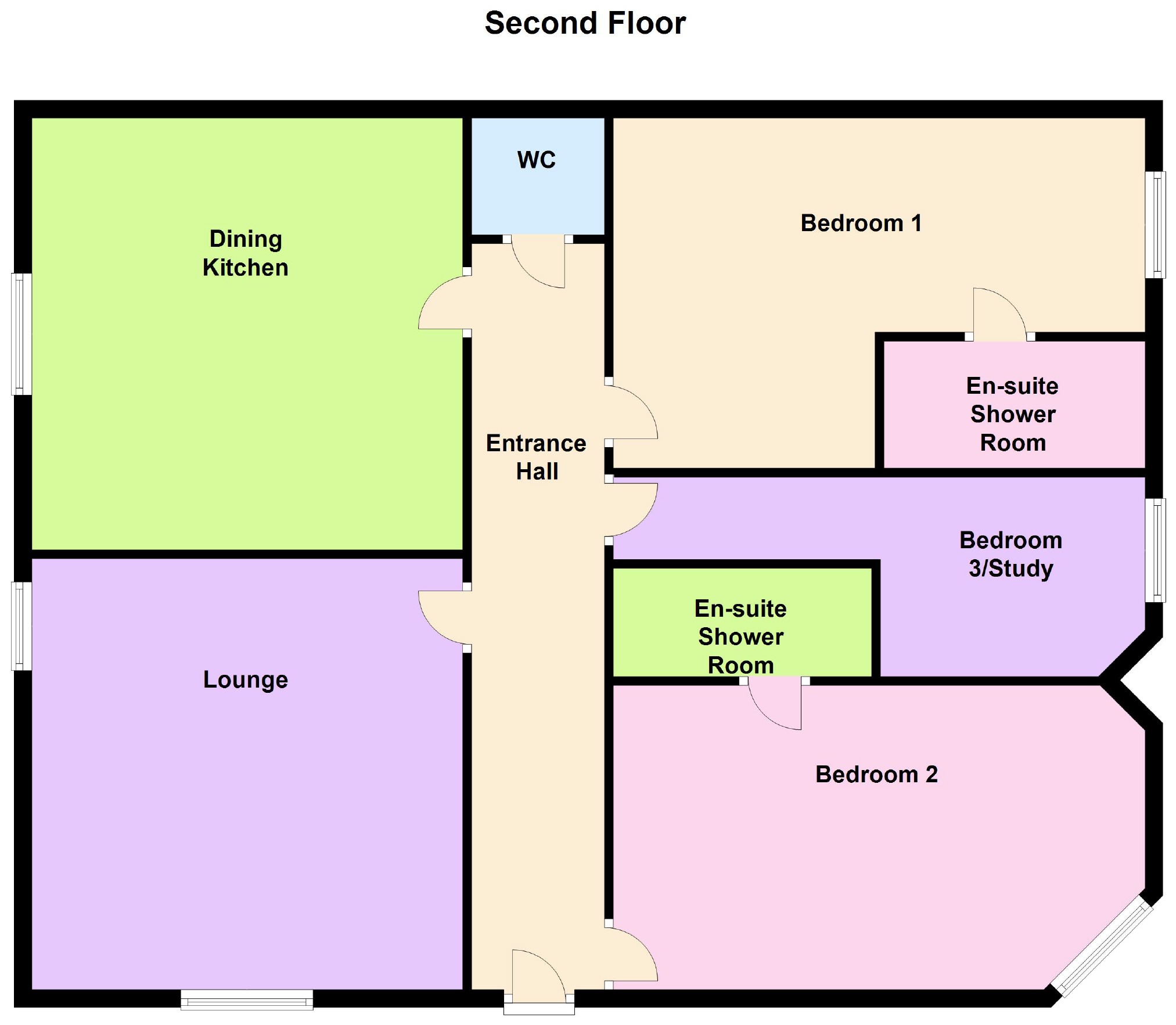 3 Bedrooms Flat for sale in Park Road, Buxton, Derbyshire SK17