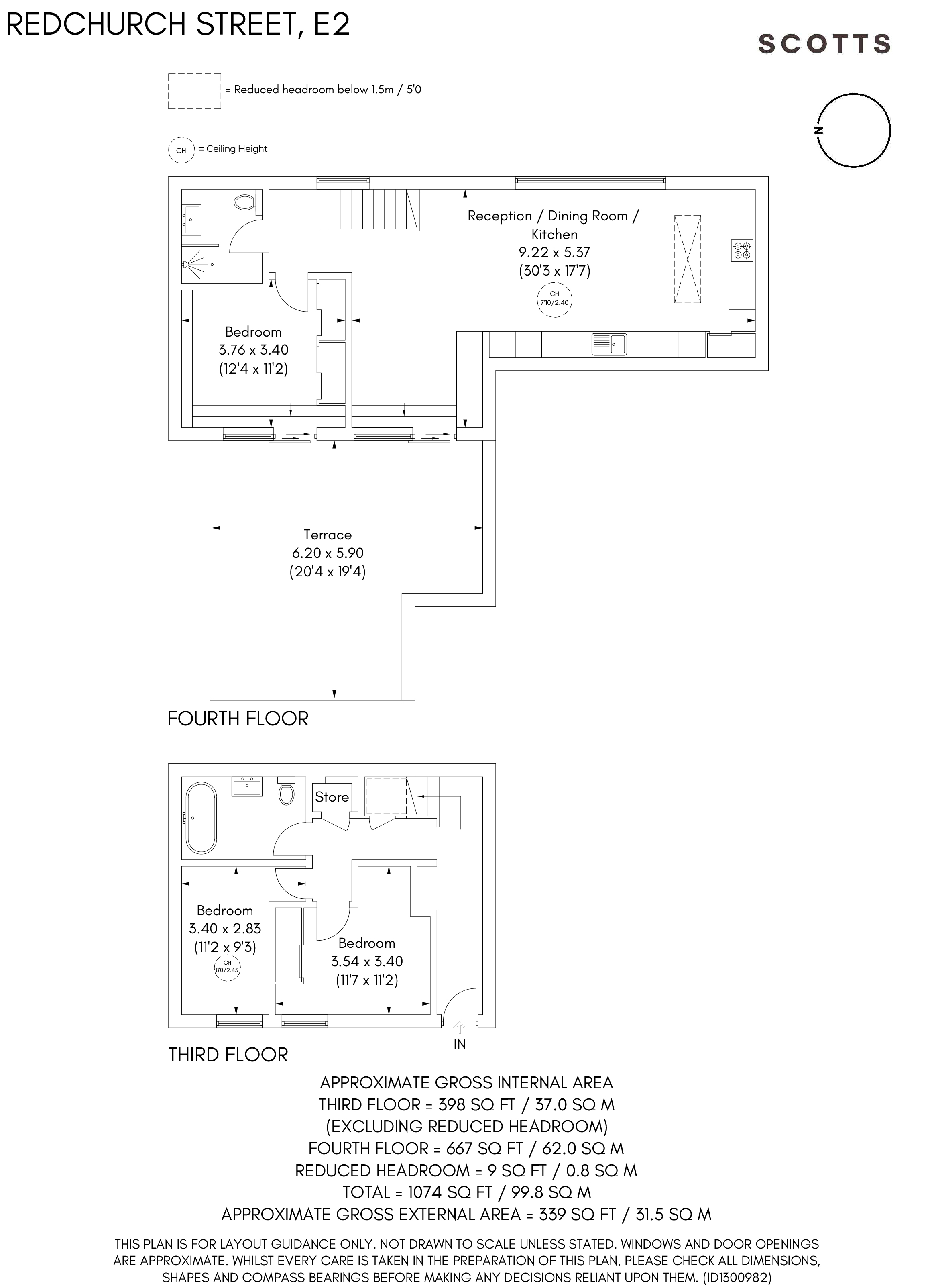 Flat 7, 19, Redchurch Street, Tower Hamlets floorplan
