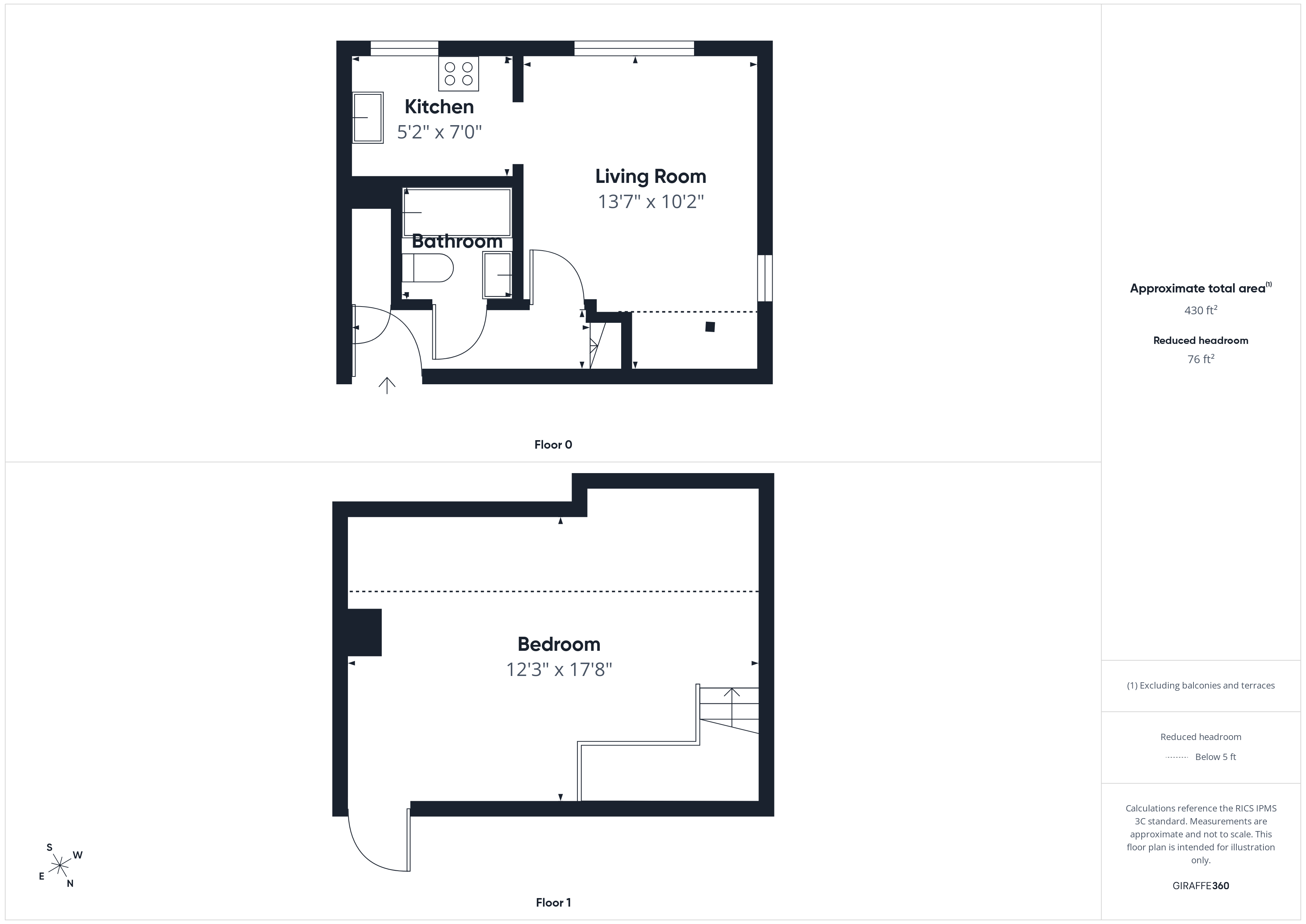 18, Rowe Court, Reading floorplan