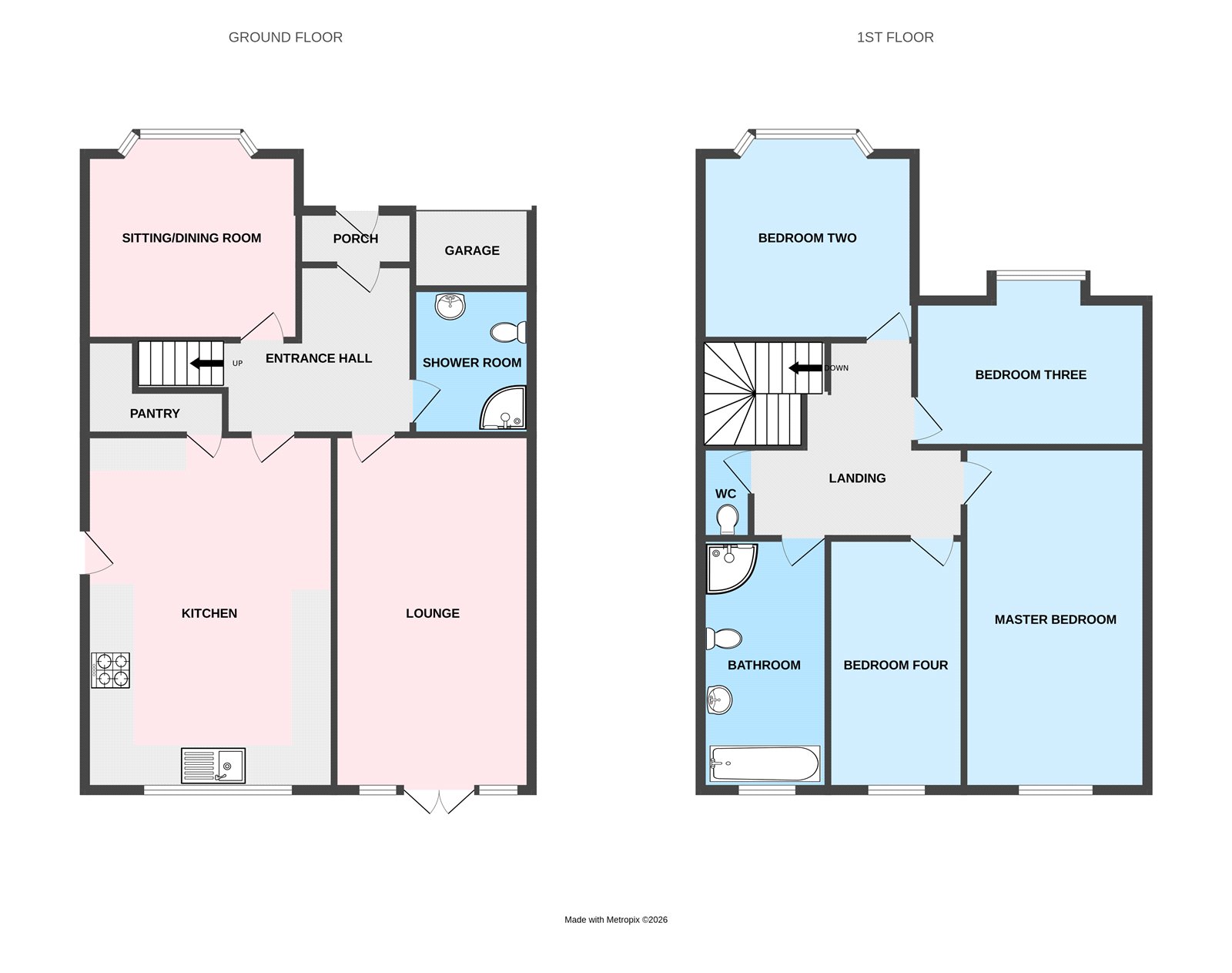 42, Riley Crescent, West Midlands floorplan