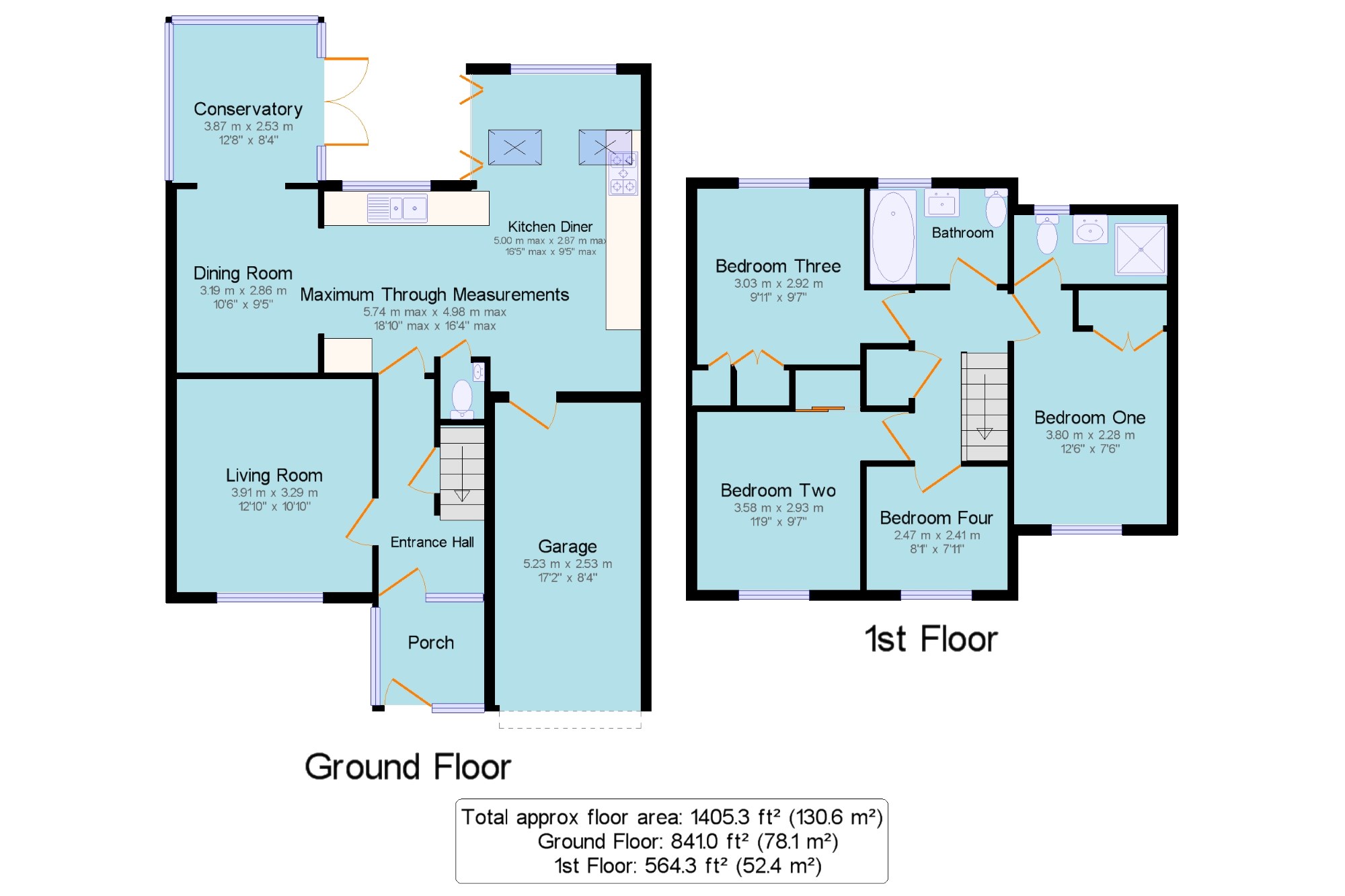 4 Bedrooms Detached house for sale in Arne Grove, Horley, Surrey RH6