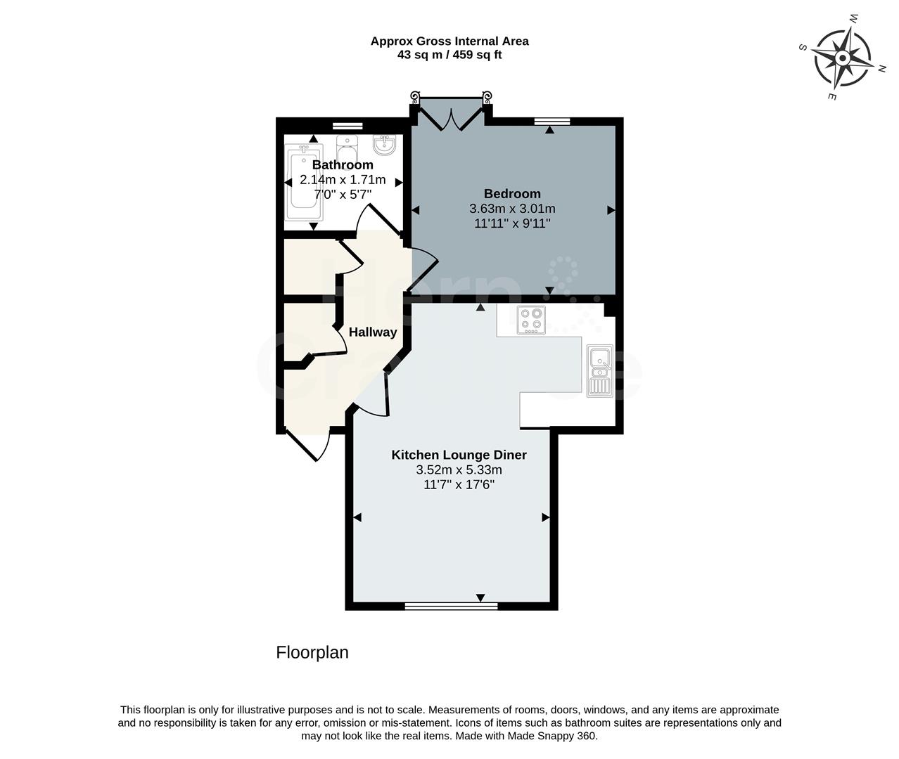 31, Harrison Way, Cardiff floorplan